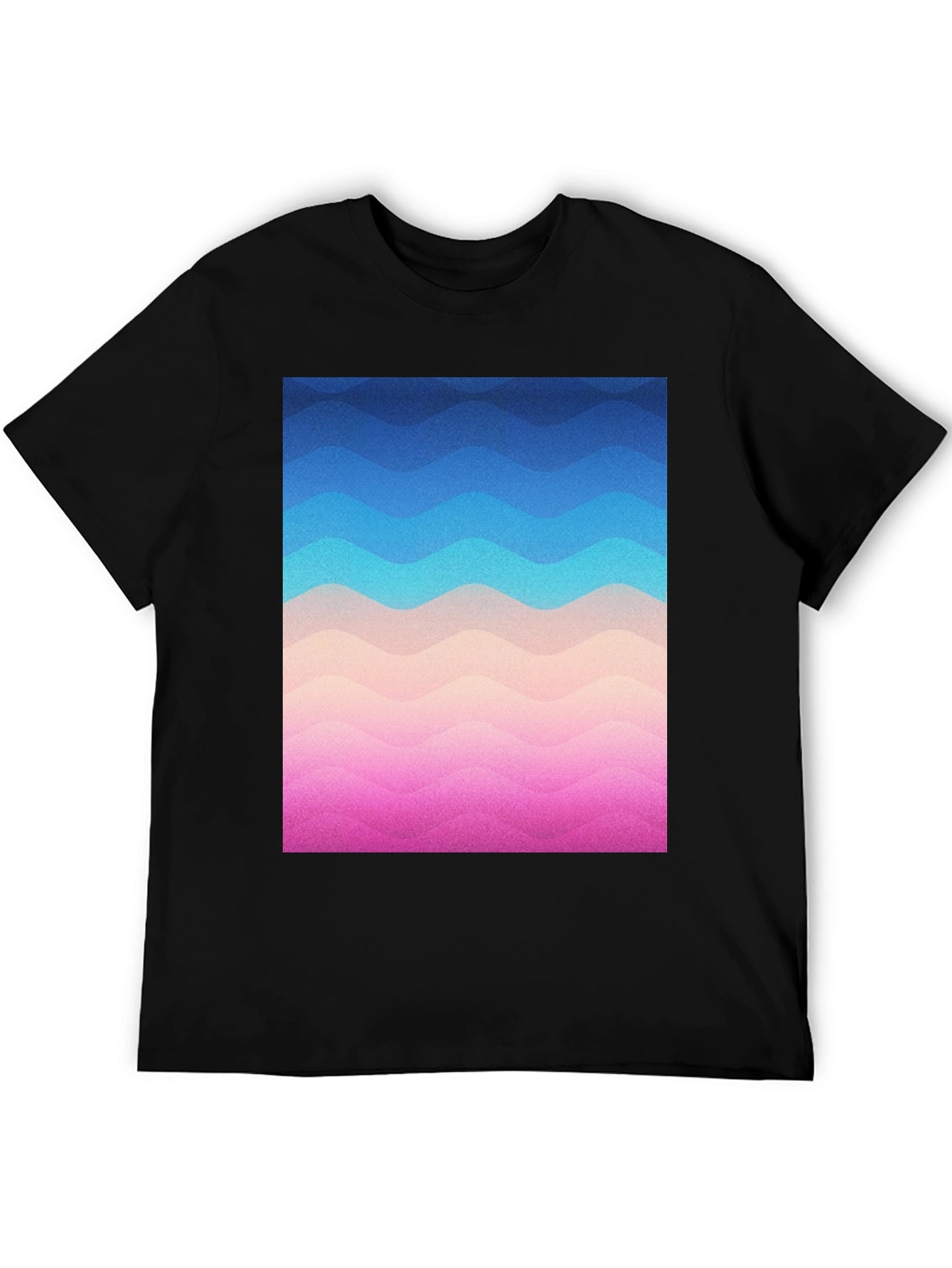 Wavy Gradient T-Shirt