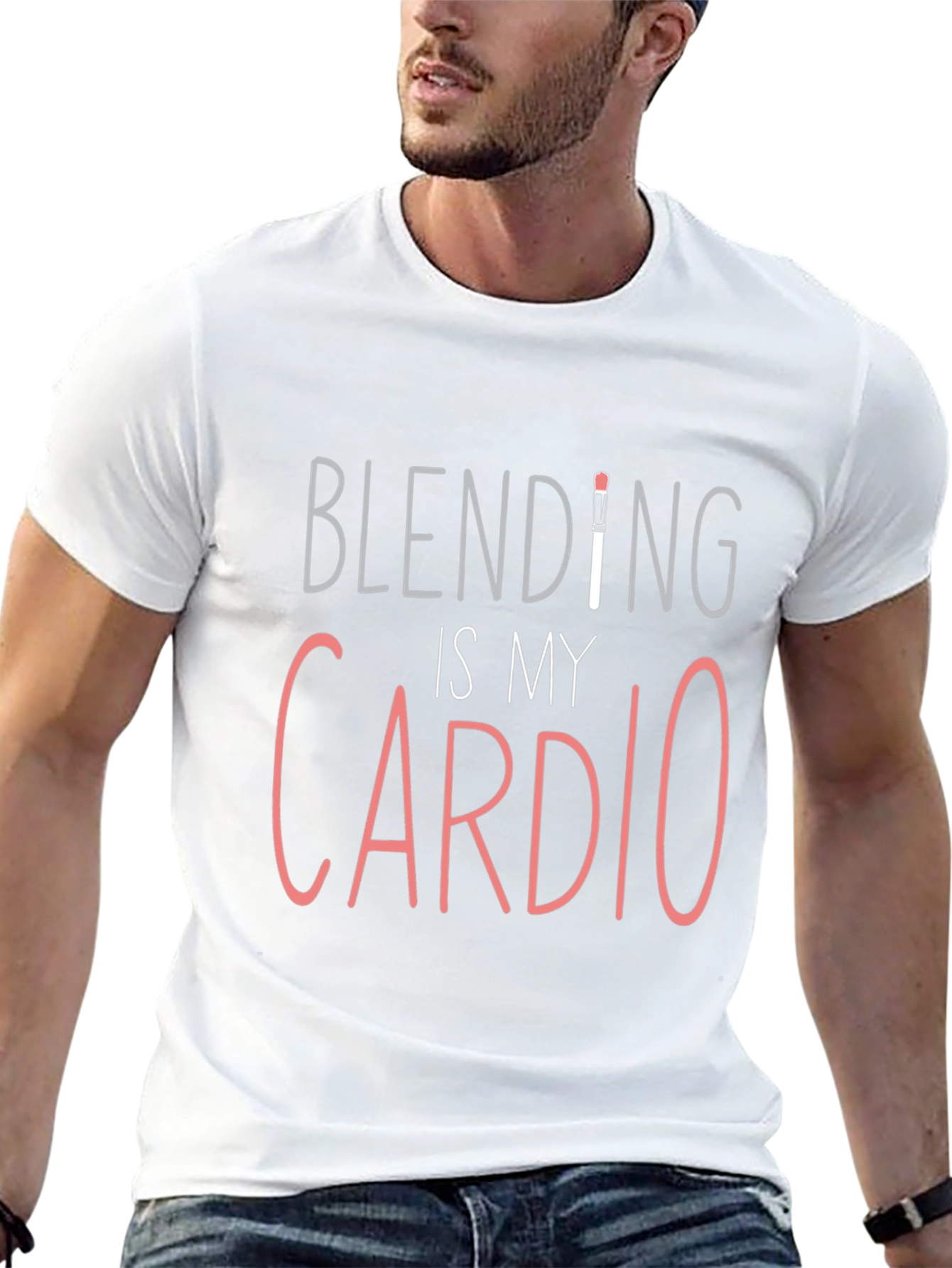 Blending Is My Cardio Graphic Tee