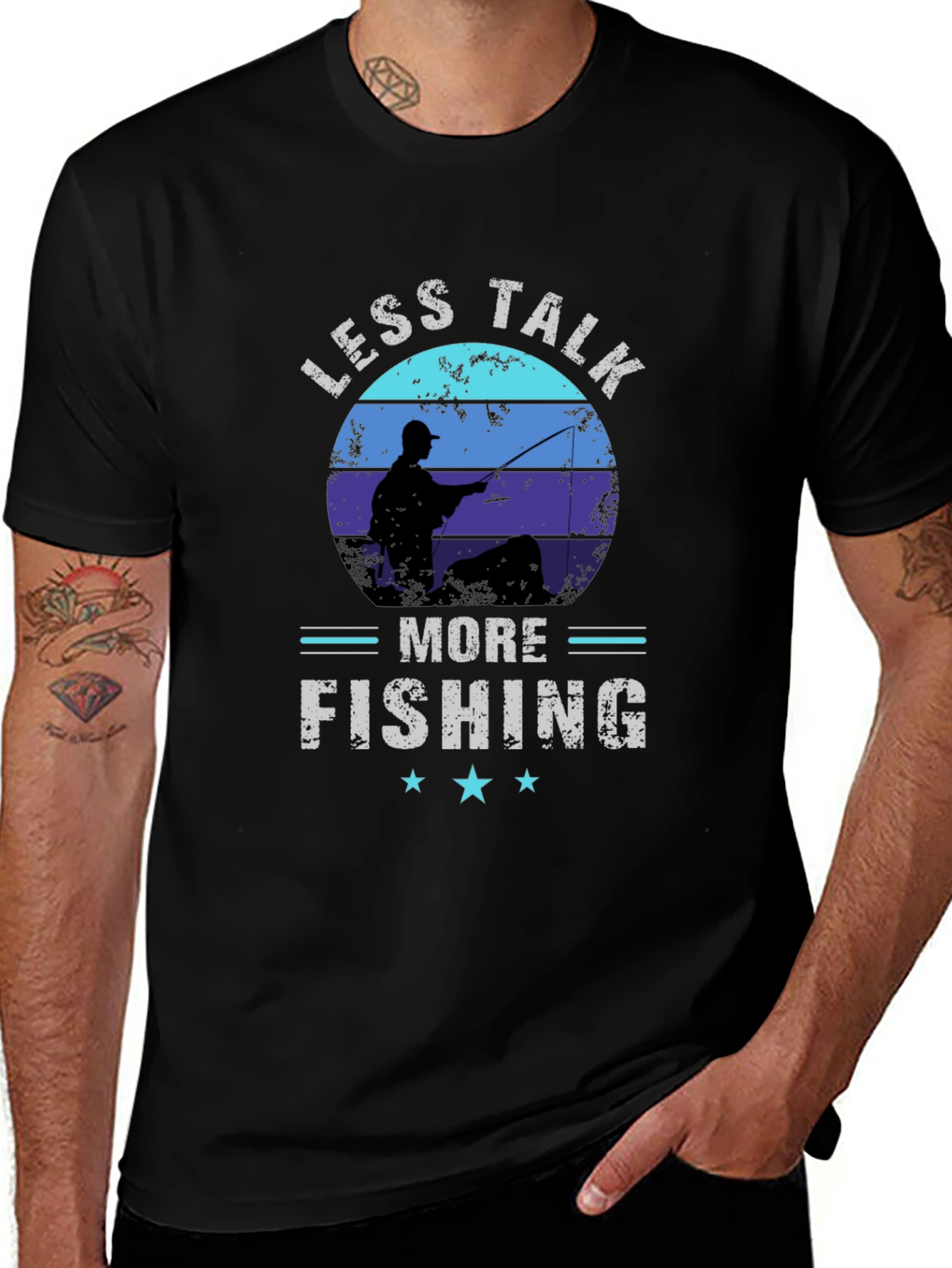 Less Talk More Fishing T-Shirt
