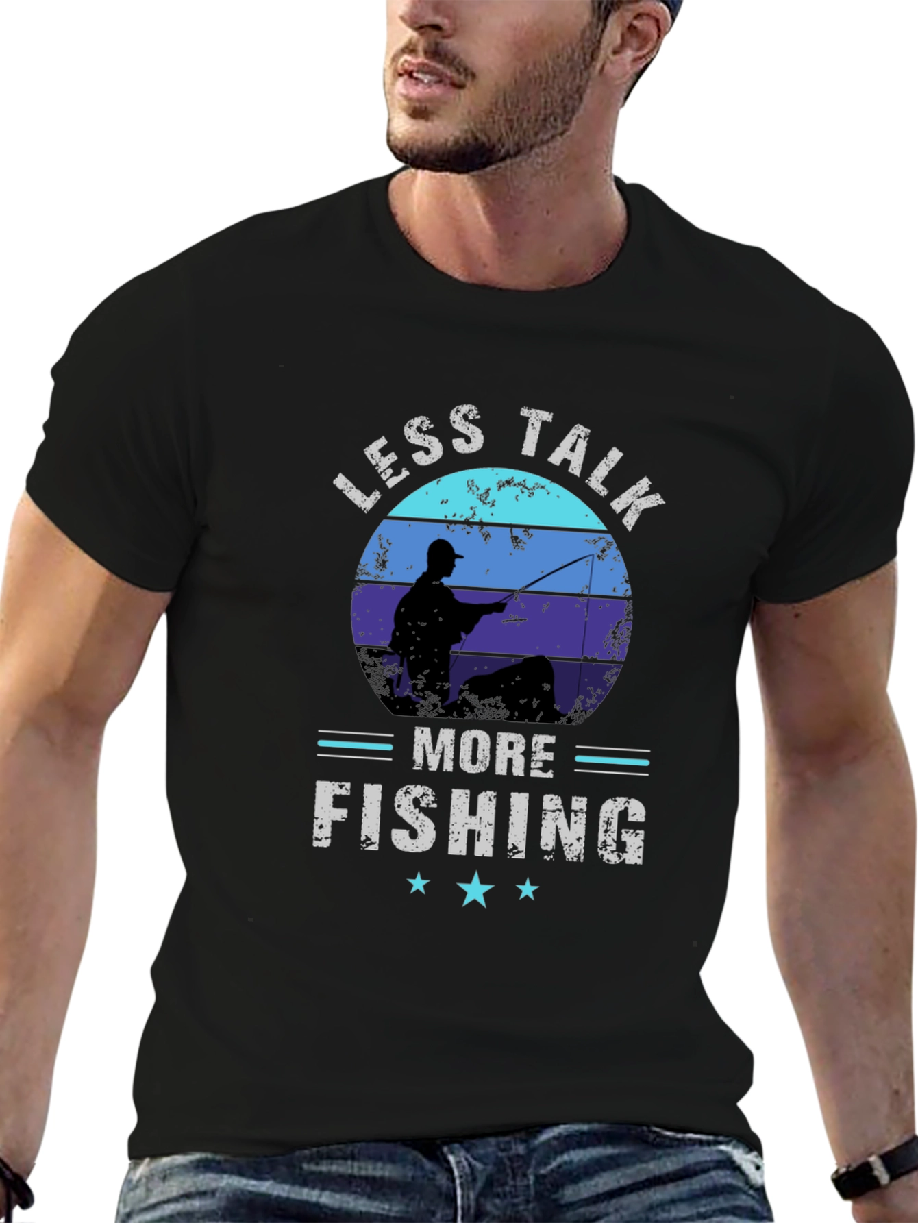 Less Talk More Fishing T-Shirt