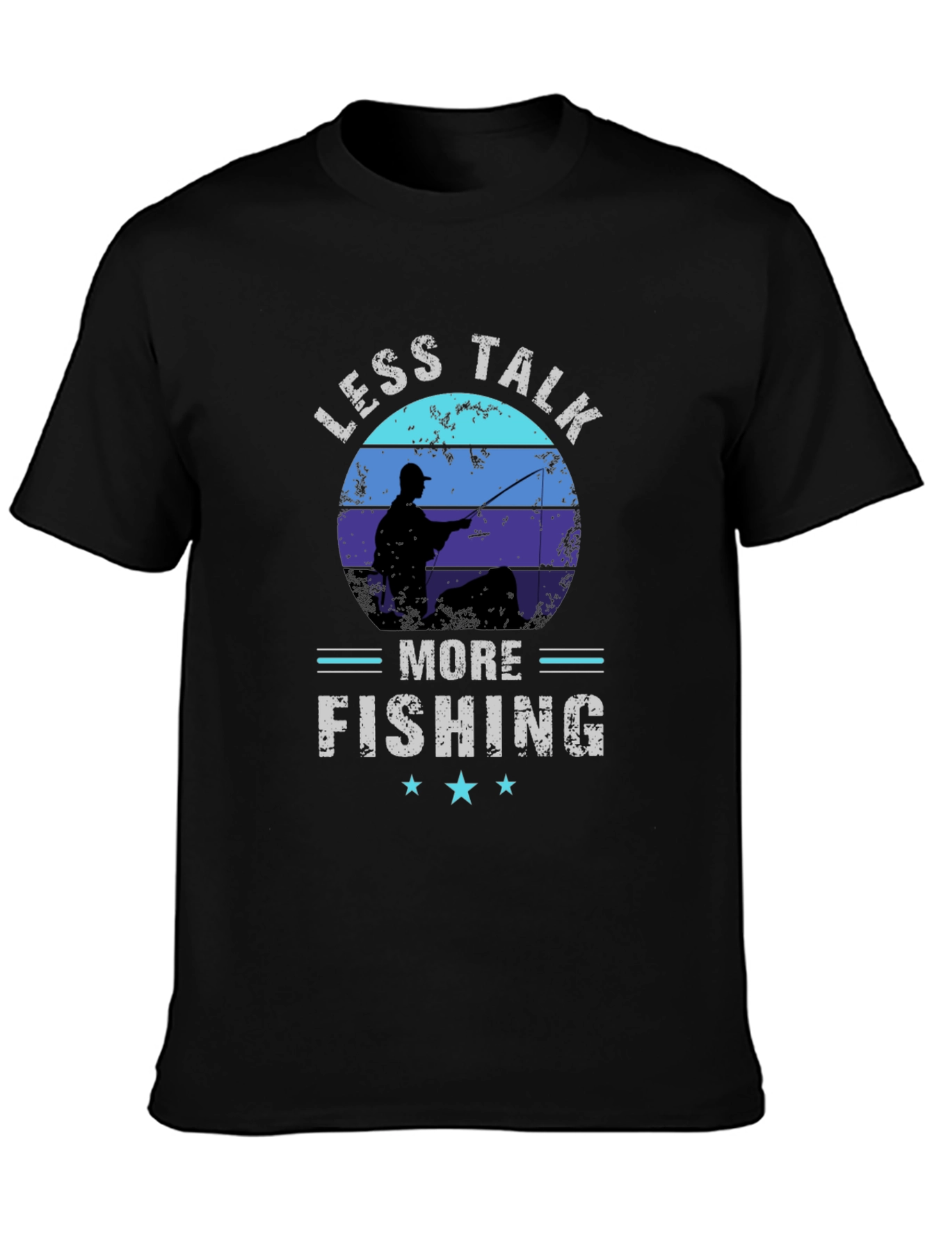 Less Talk More Fishing T-Shirt