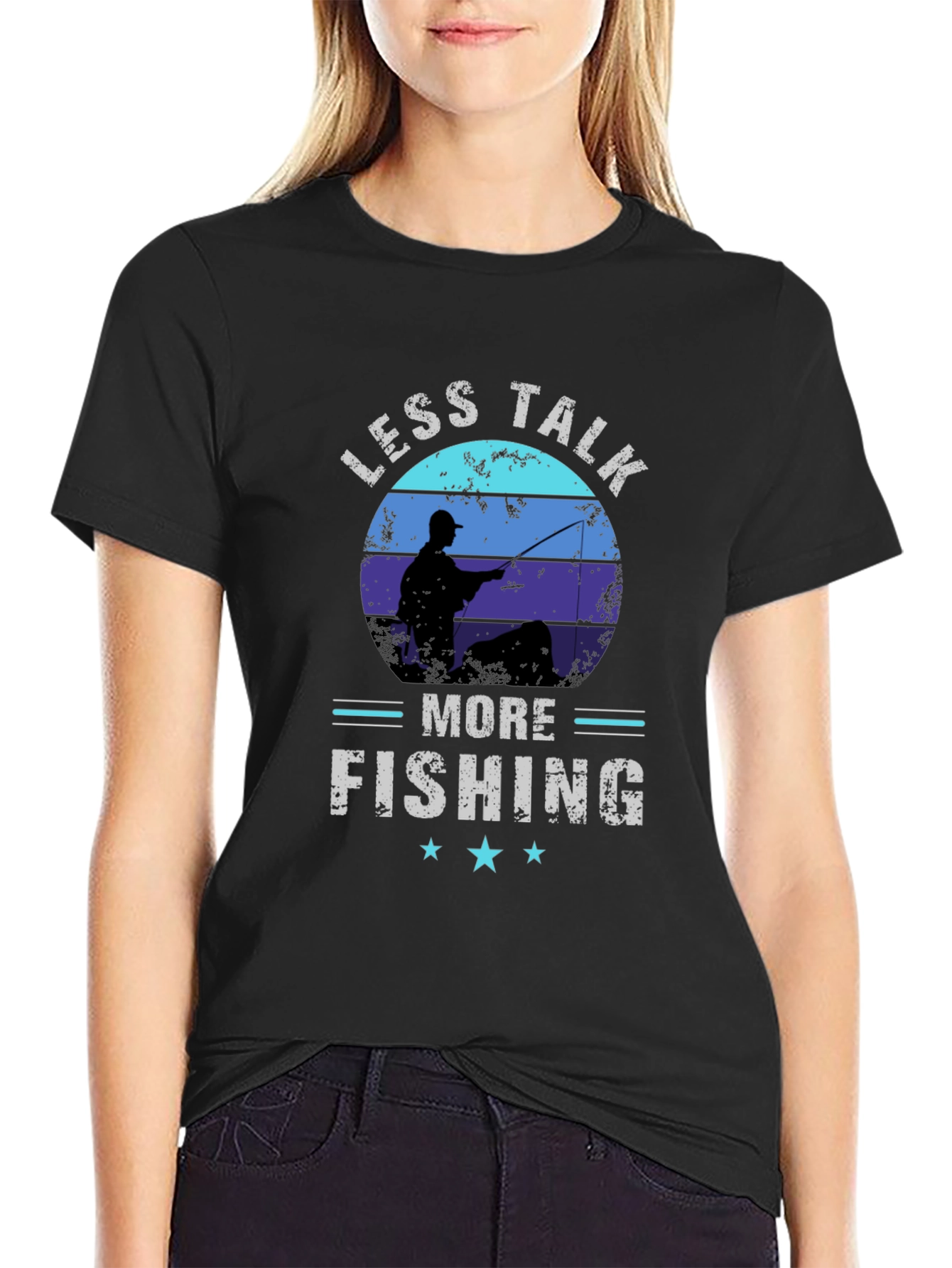 Less Talk More Fishing T-Shirt