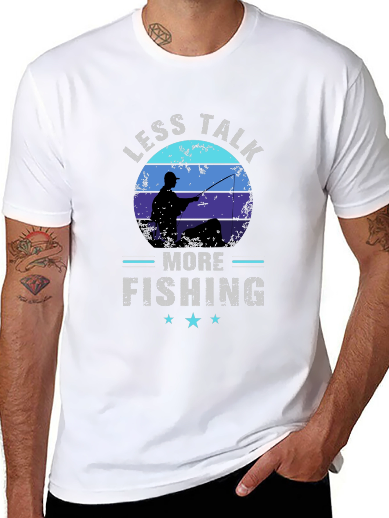 Less Talk More Fishing T-Shirt