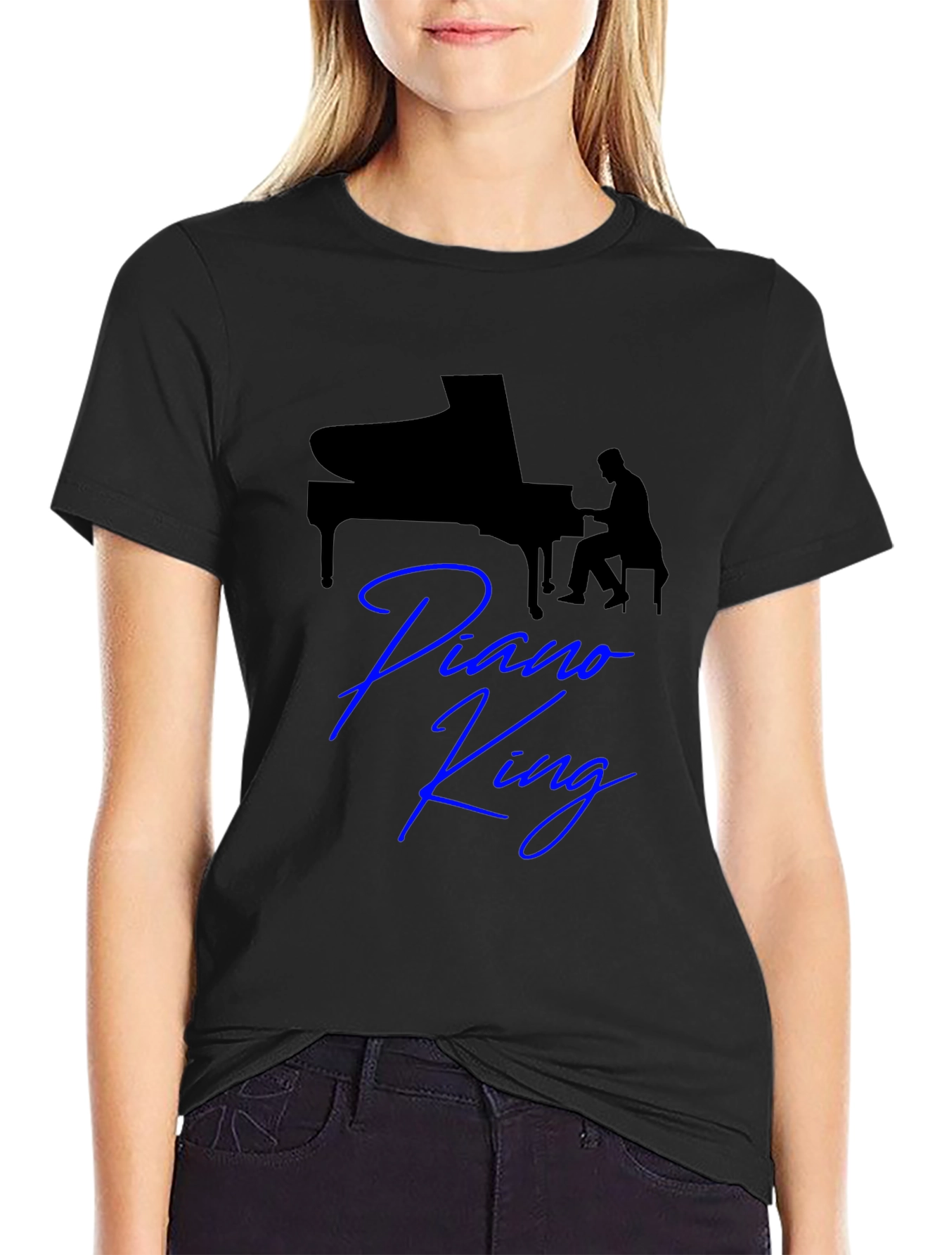 Piano King T-Shirt - Stylish Musician Tee