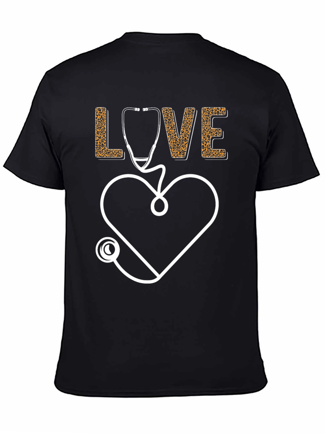 Love Stethoscope Graphic Tee - Nurse/Doctor Apparel