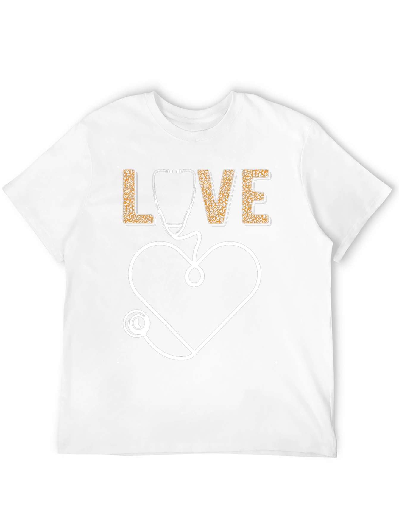 Love Stethoscope Graphic Tee - Nurse/Doctor Apparel
