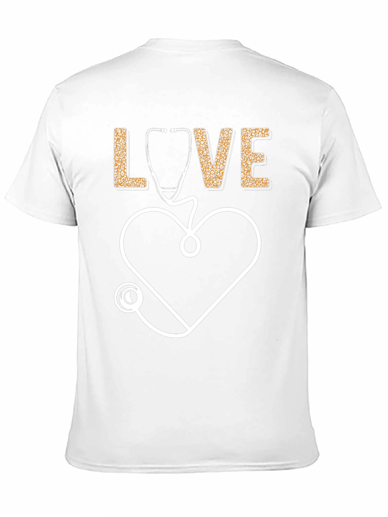 Love Stethoscope Graphic Tee - Nurse/Doctor Apparel