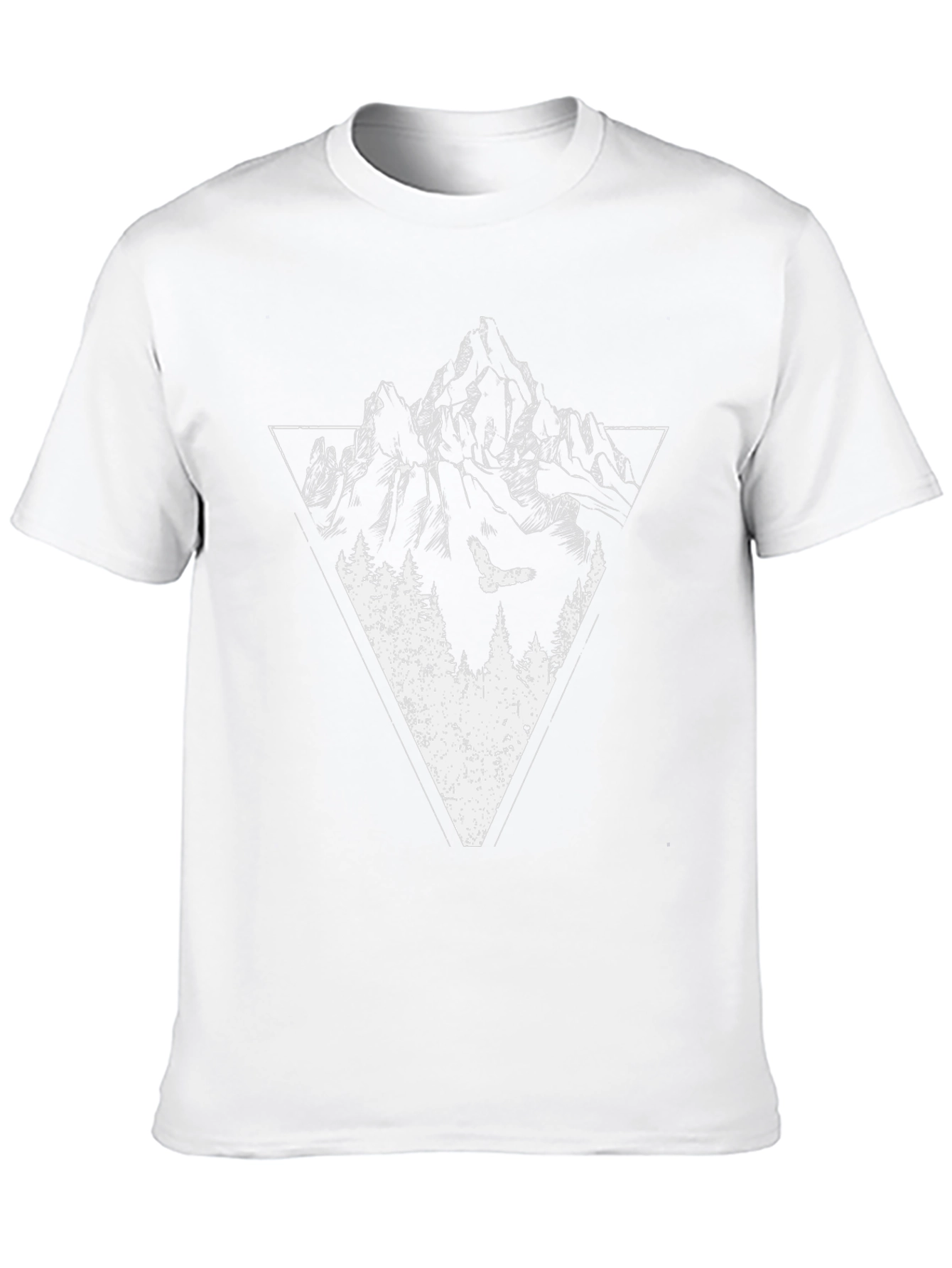 Mountain & Eagle Graphic Tee