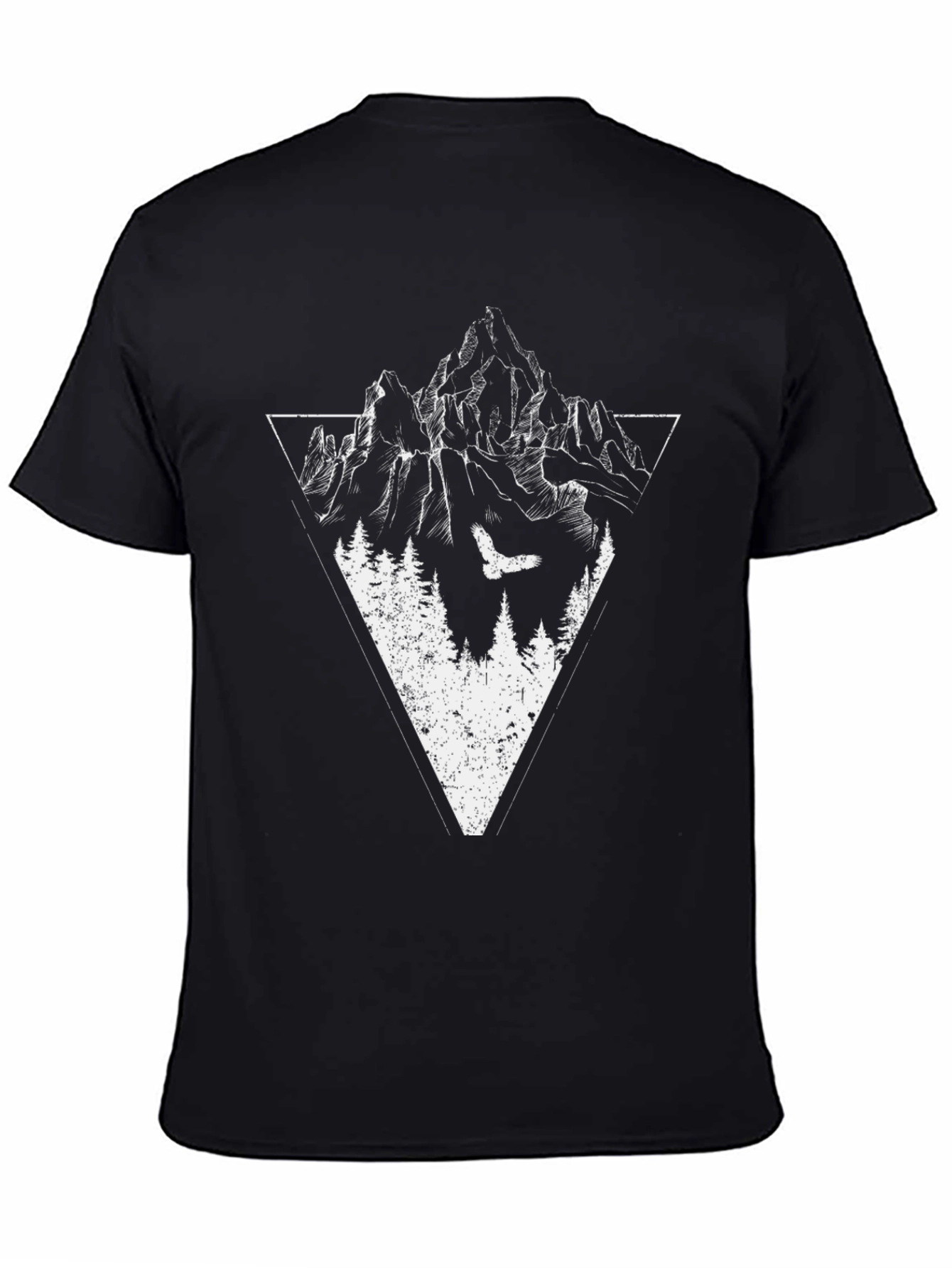 Mountain & Eagle Graphic Tee