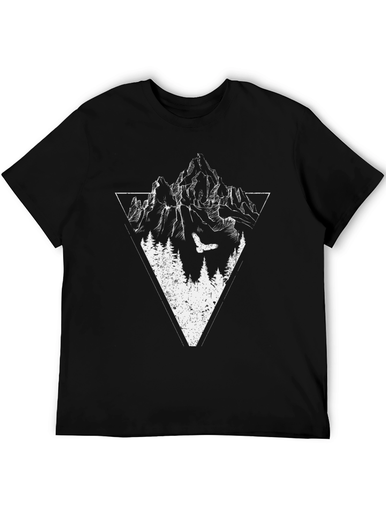Mountain & Eagle Graphic Tee