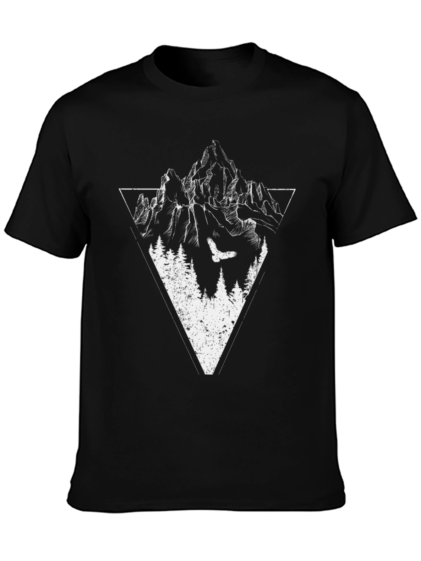 Mountain & Eagle Graphic Tee