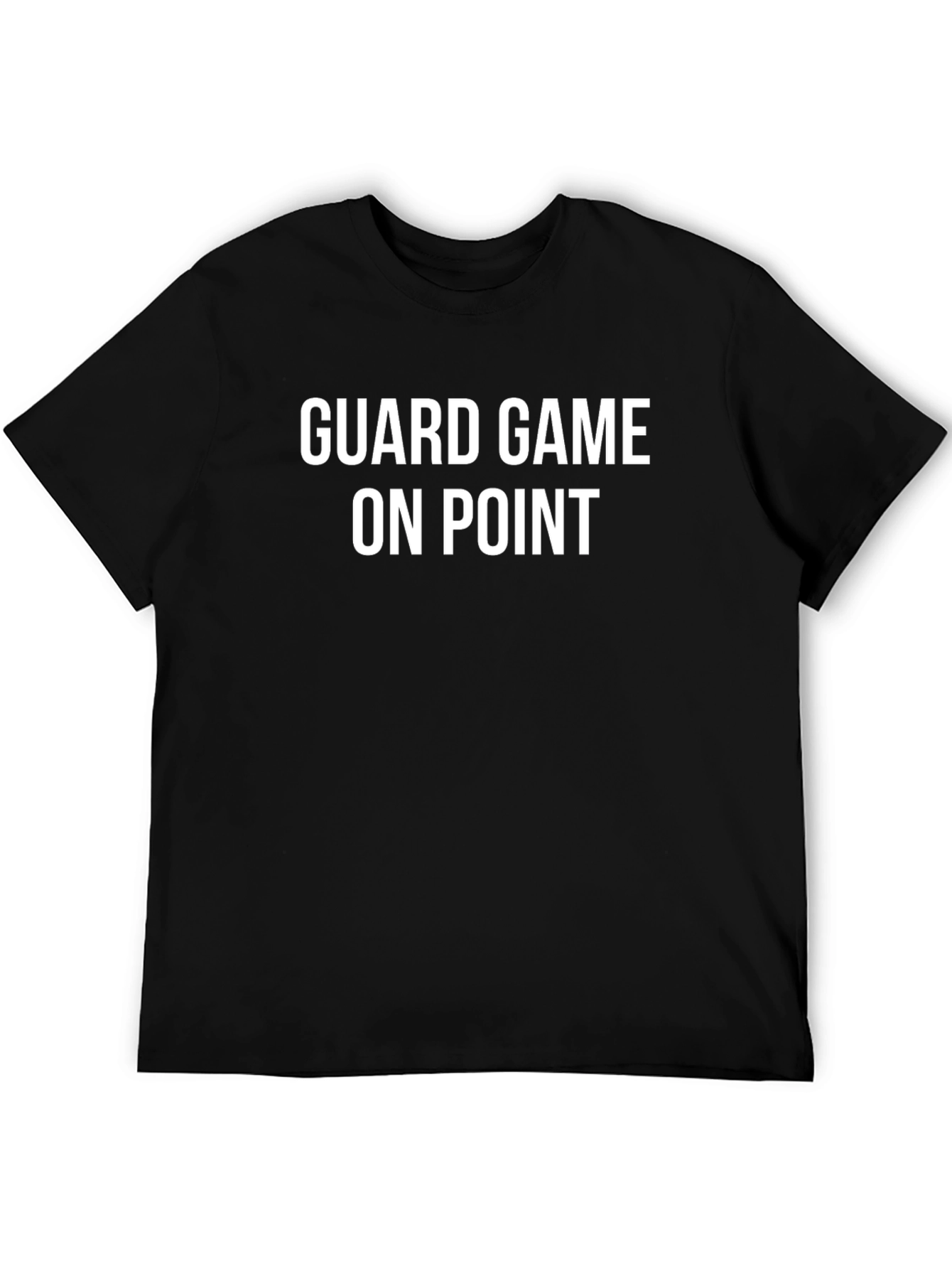 Guard Game On Point Black T-Shirt