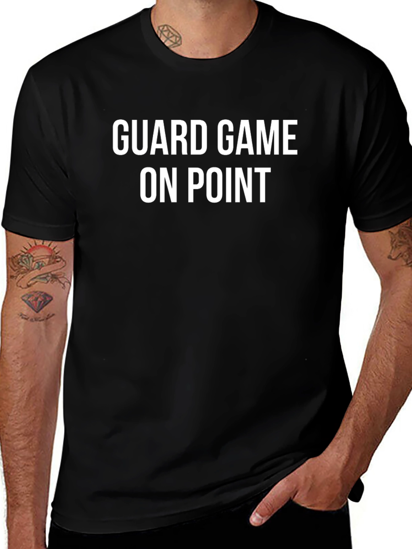 Guard Game On Point Black T-Shirt