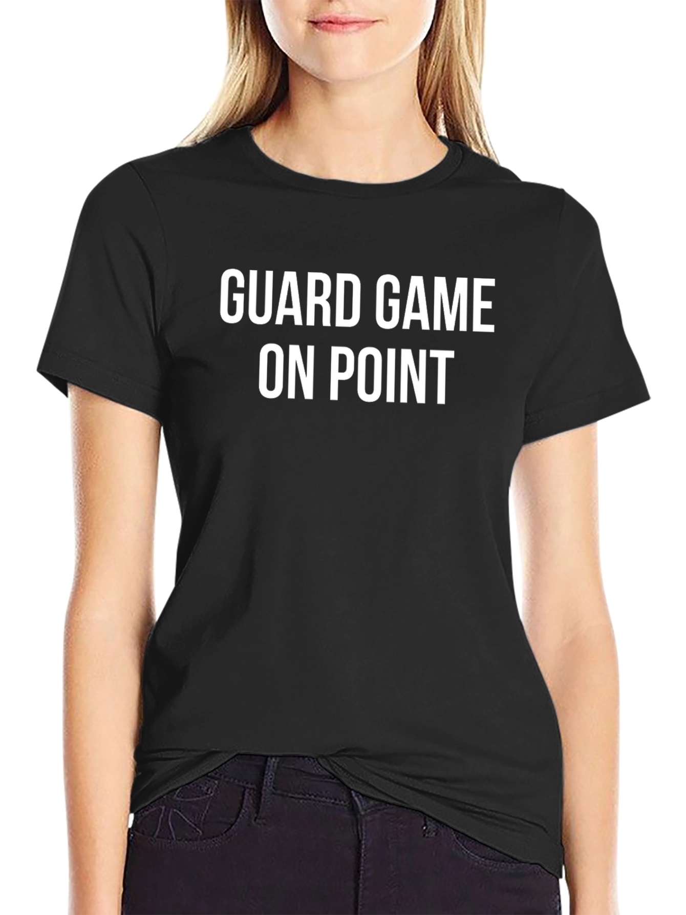 Guard Game On Point Black T-Shirt