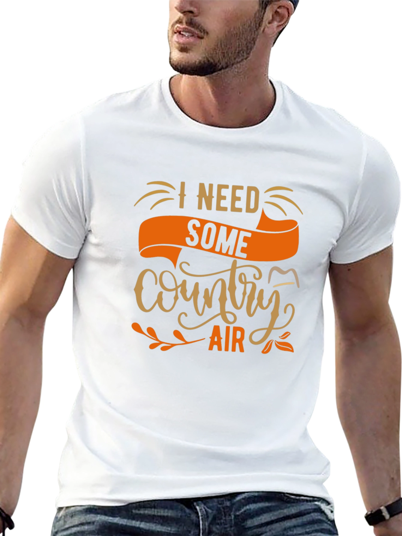 Country Air T-Shirt - Black Tee