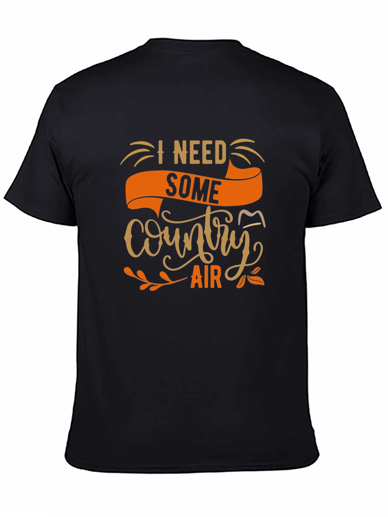 Country Air T-Shirt - Black Tee