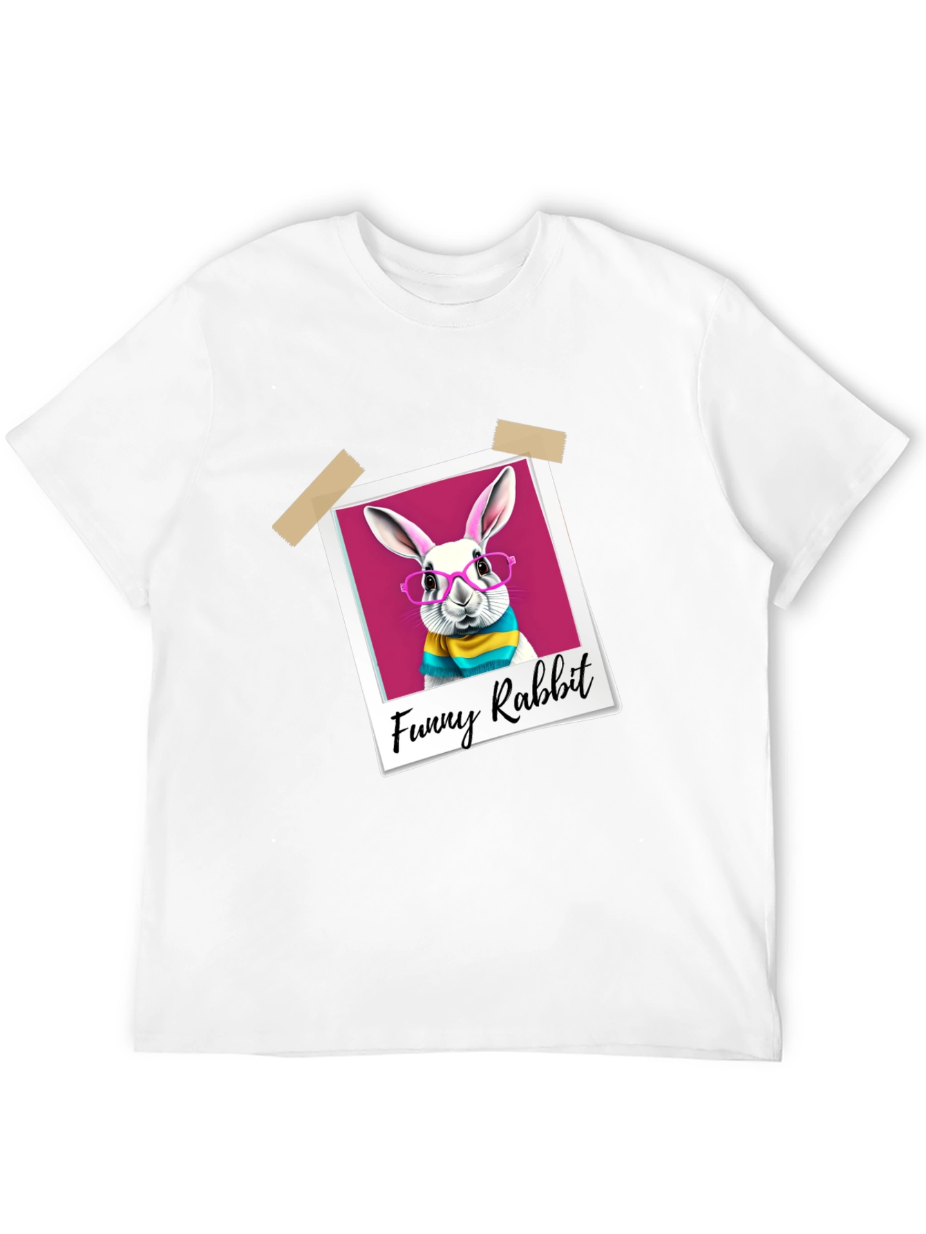 Funny Rabbit Graphic T-Shirt