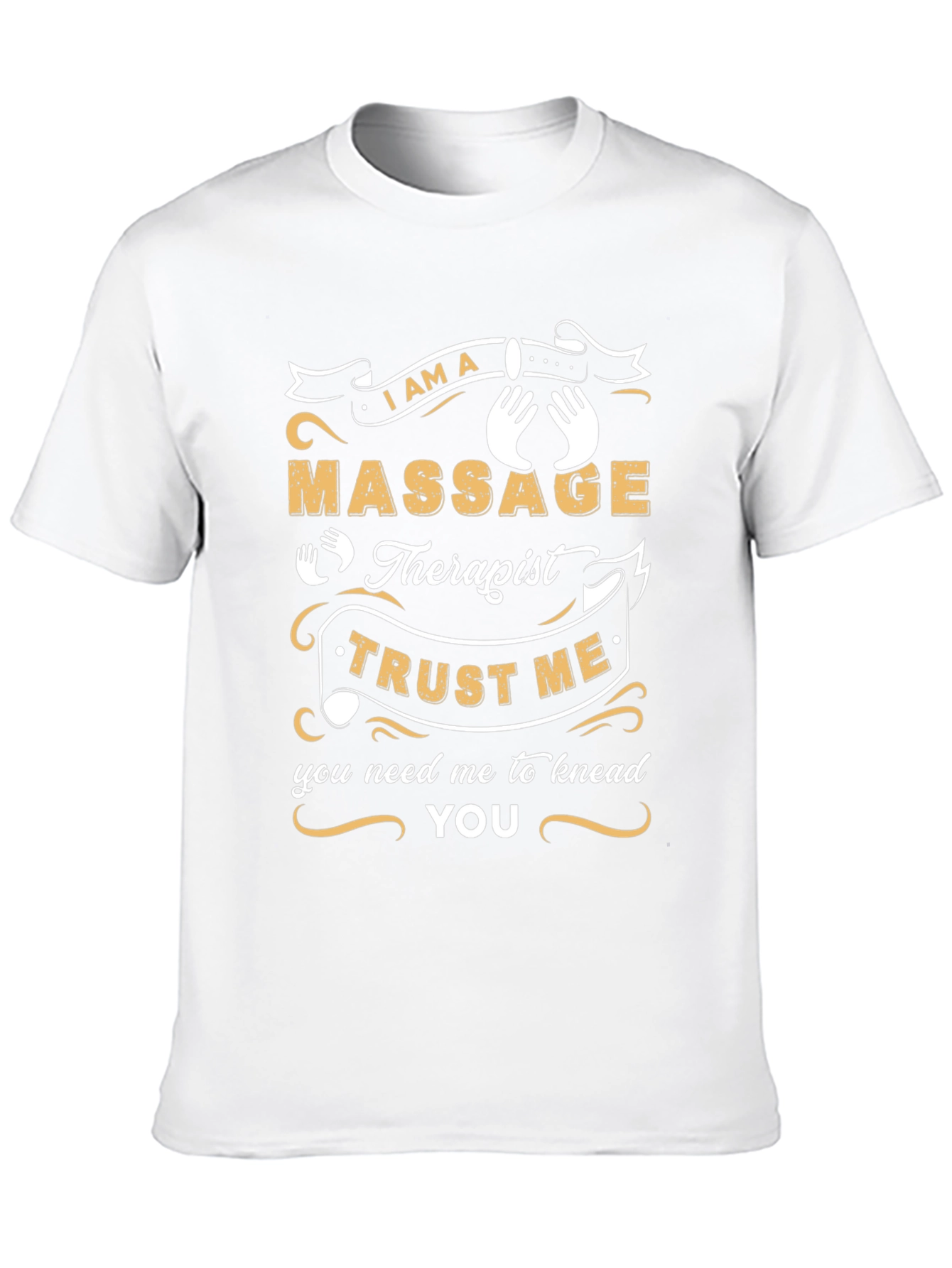 Massage Therapist Novelty Graphic T-Shirt