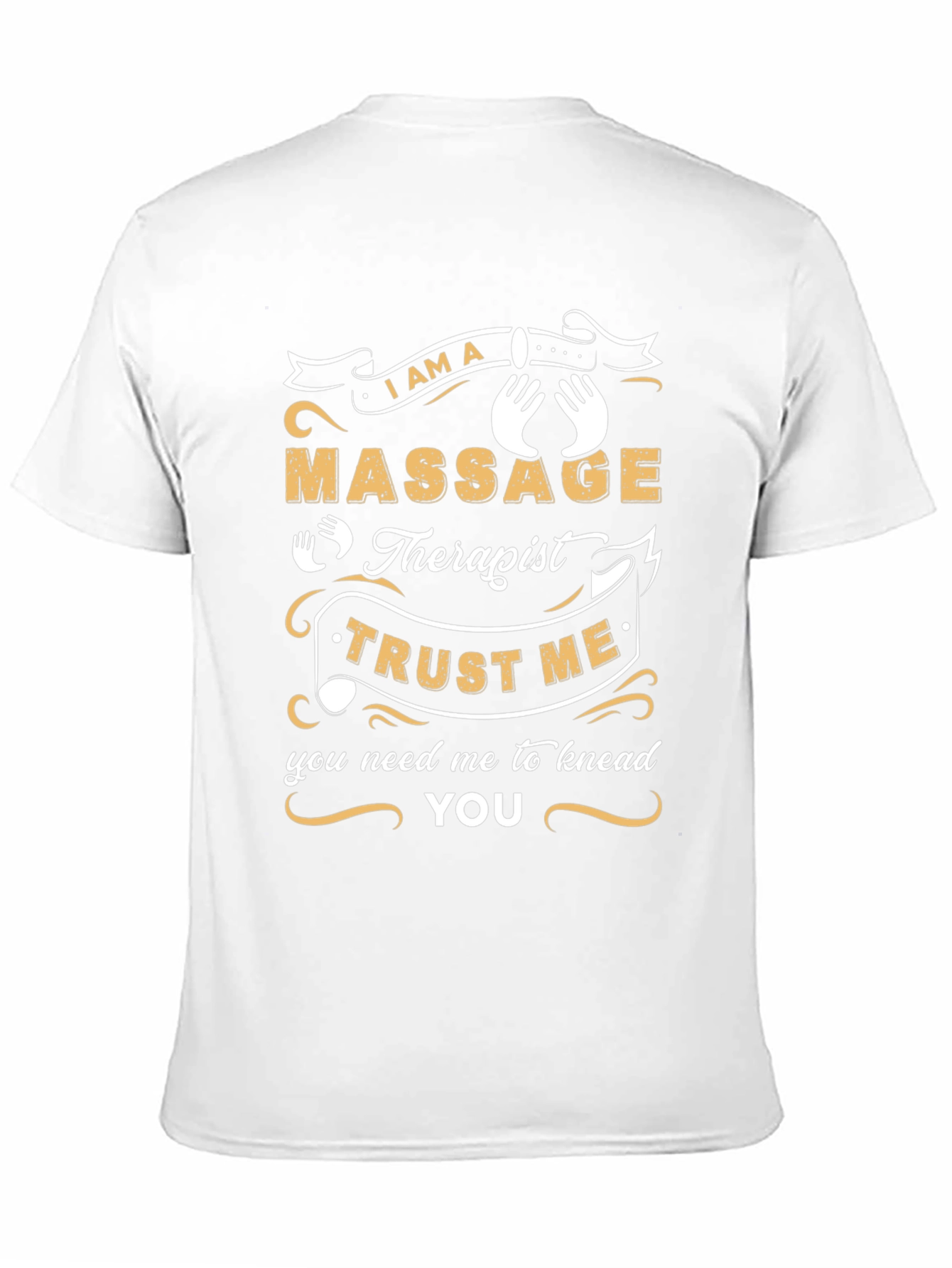 Massage Therapist Novelty Graphic T-Shirt
