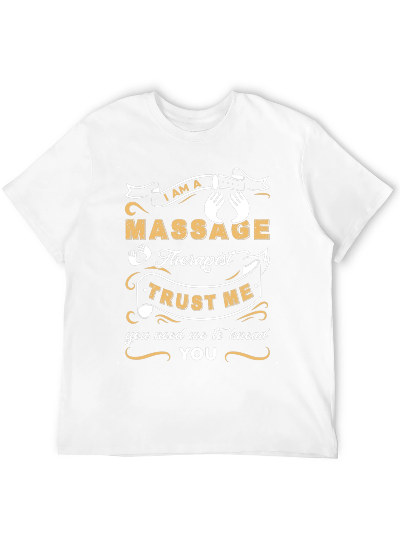 Massage Therapist Novelty Graphic T-Shirt