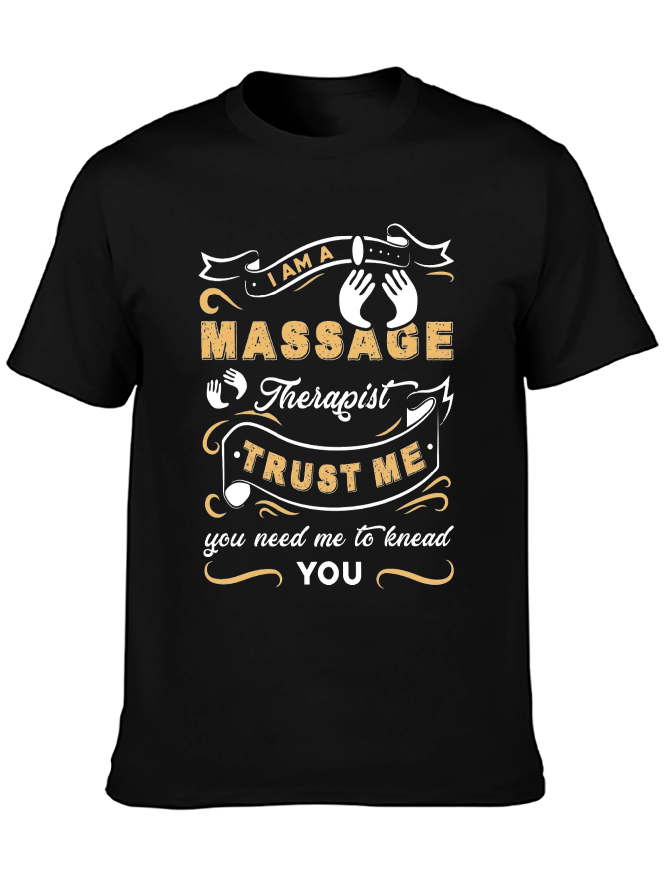Massage Therapist Novelty Graphic T-Shirt