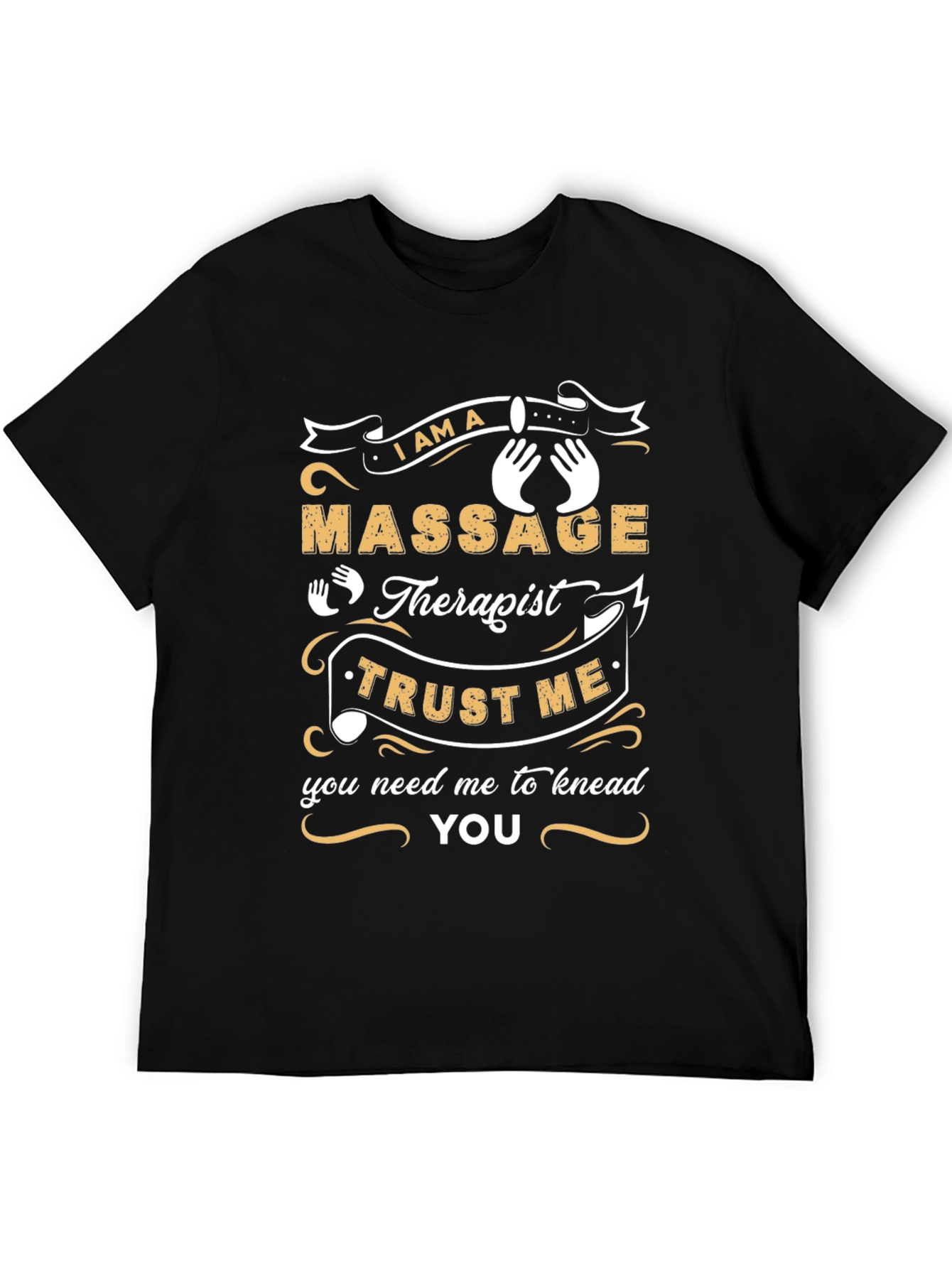 Massage Therapist Novelty Graphic T-Shirt