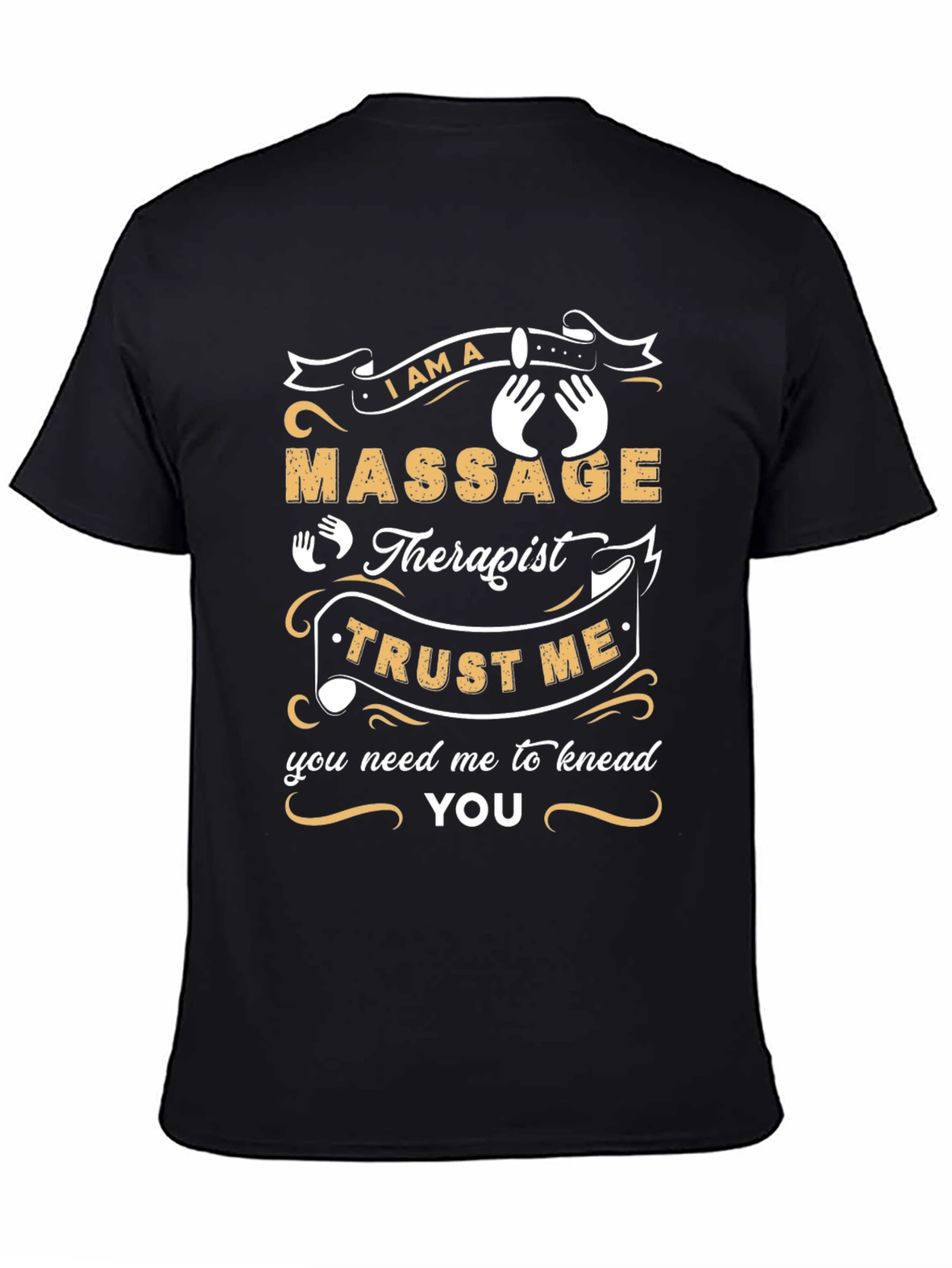 Massage Therapist Novelty Graphic T-Shirt