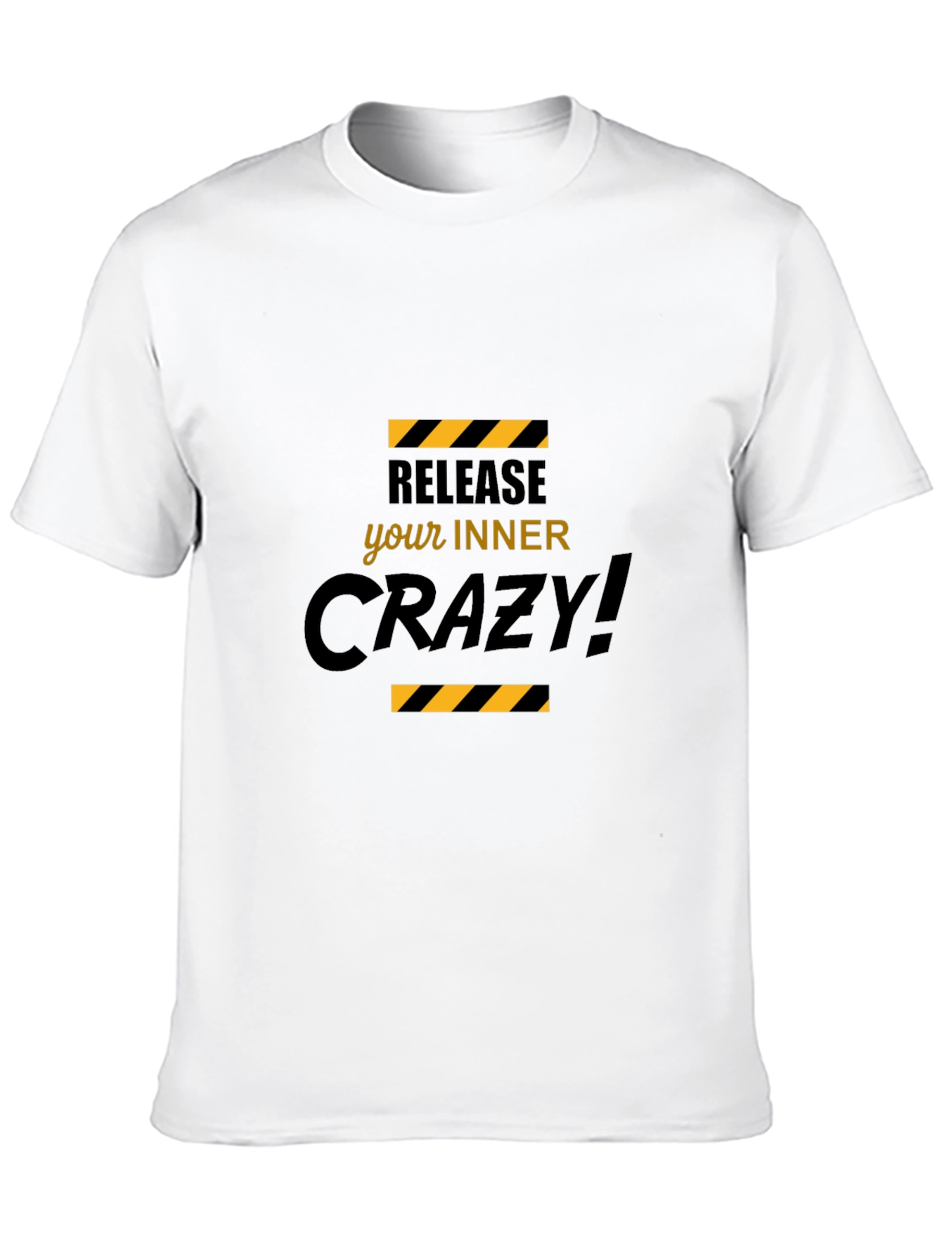 Release Your Inner Crazy Black T-Shirt