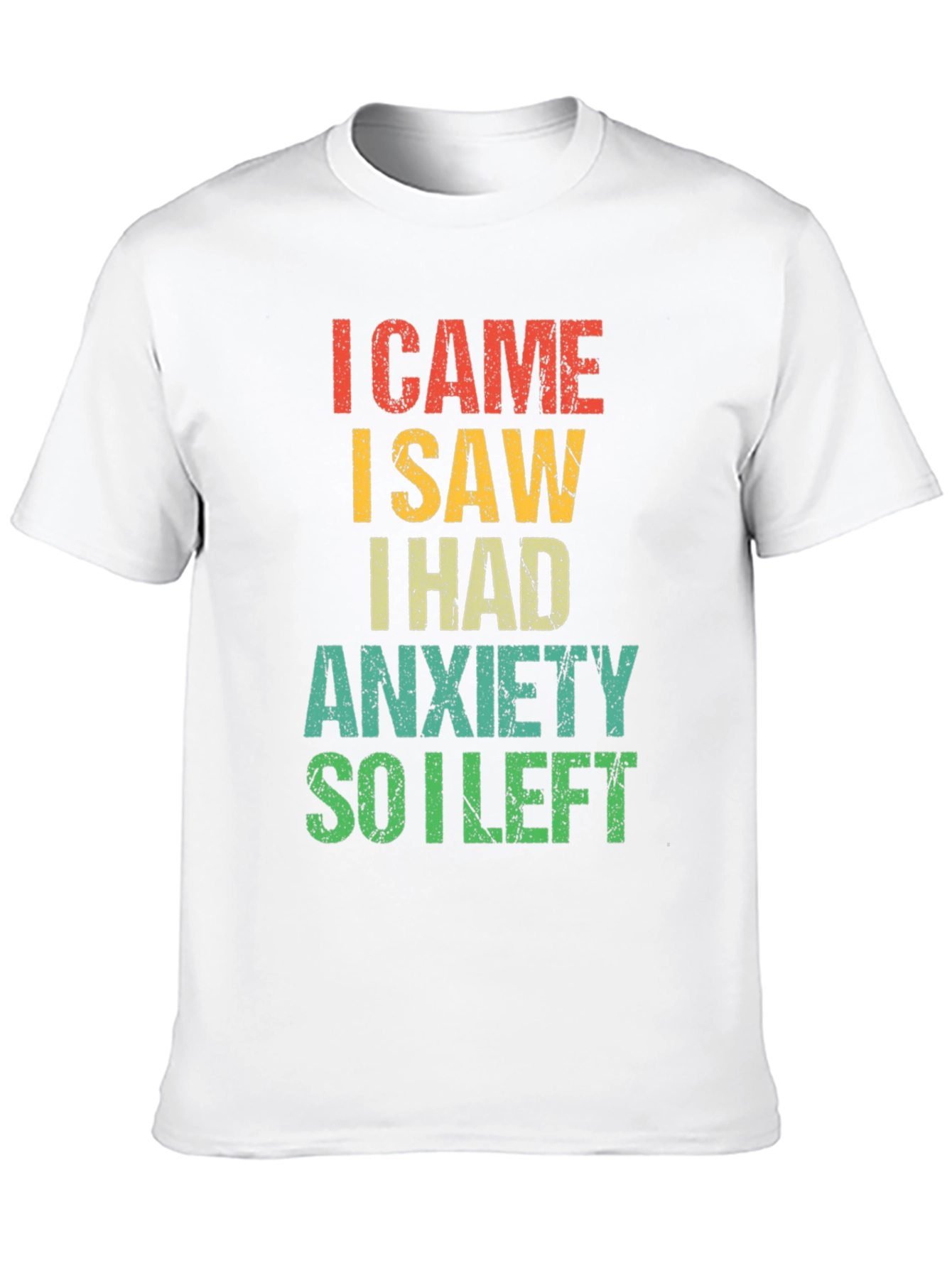 Anxiety Humor Graphic Tee - Introvert T-Shirt