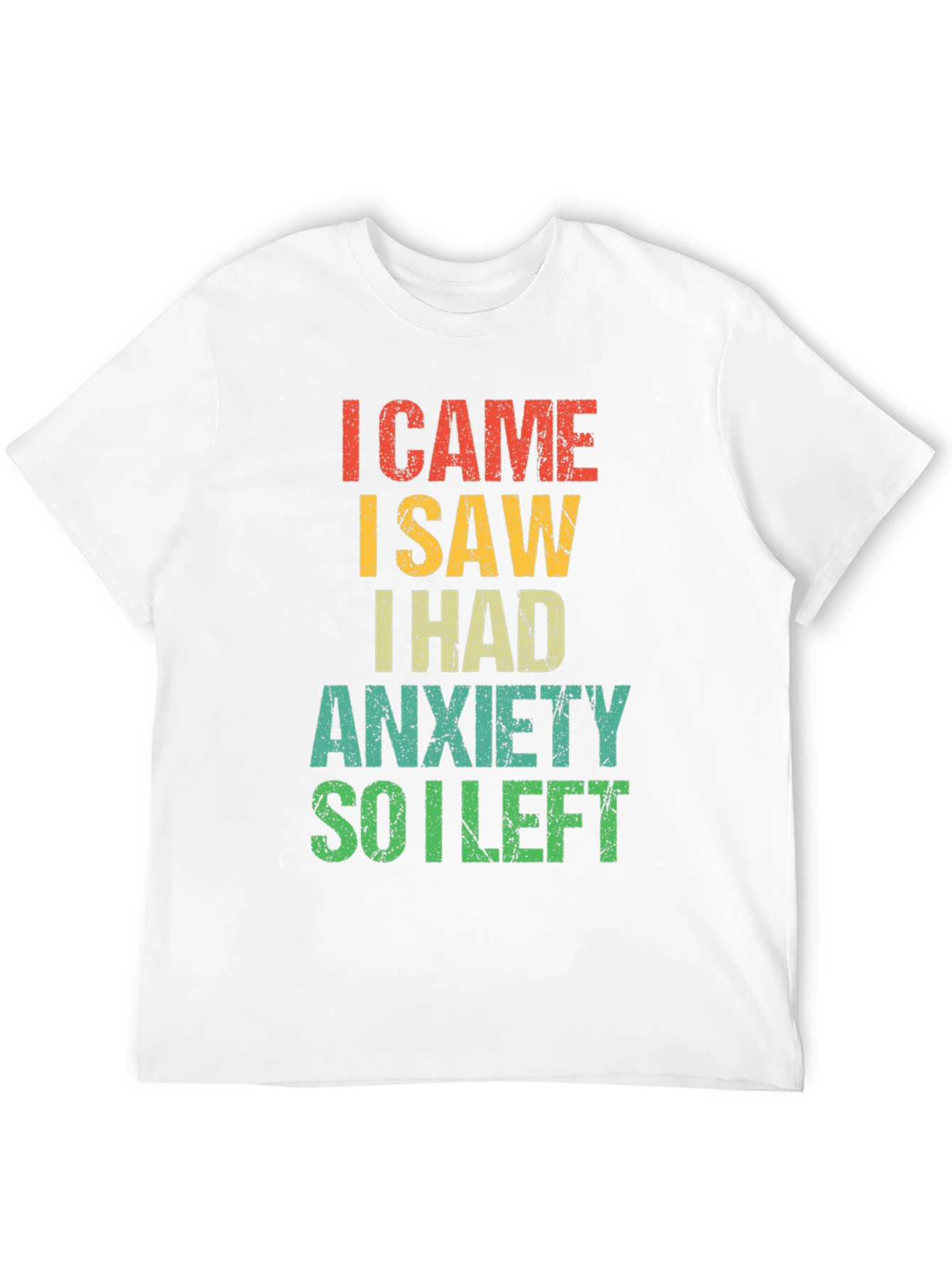 Anxiety Humor Graphic Tee - Introvert T-Shirt