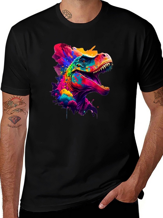 Vibrant Dino Graphic Tee