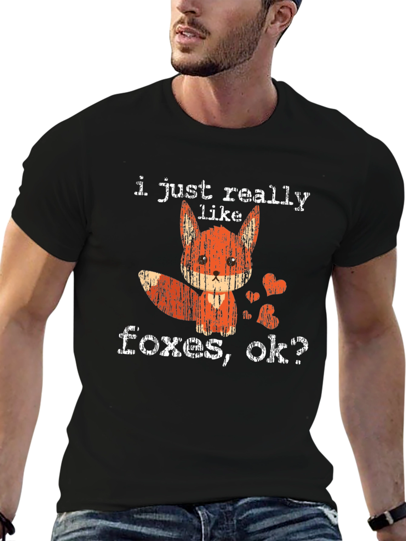 I Just Really Like Foxes Ok? T-Shirt