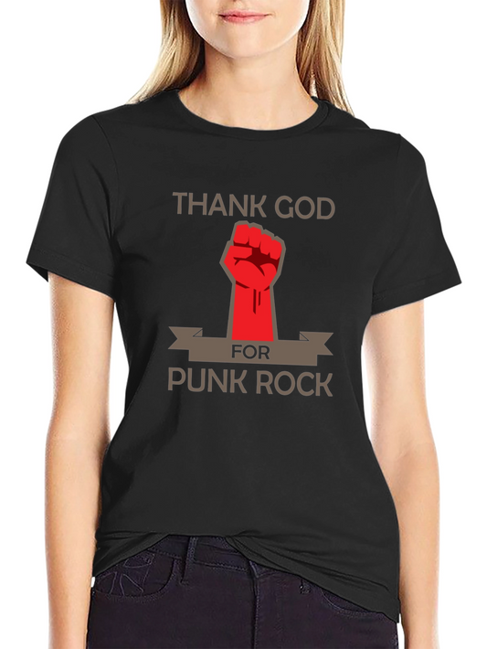 Thank God for Punk Rock Graphic T-Shirt