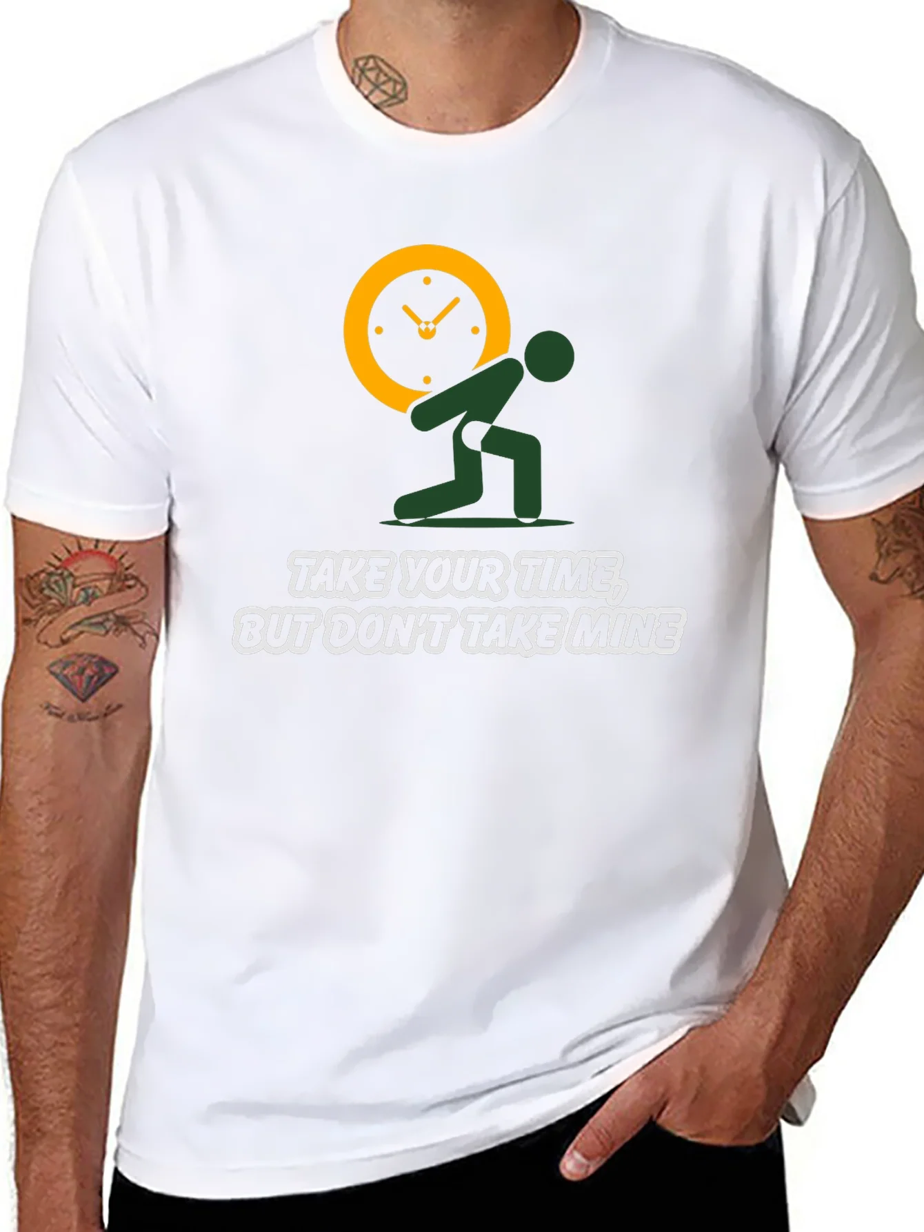 Time Burden T-Shirt: Take Your Time Not Mine