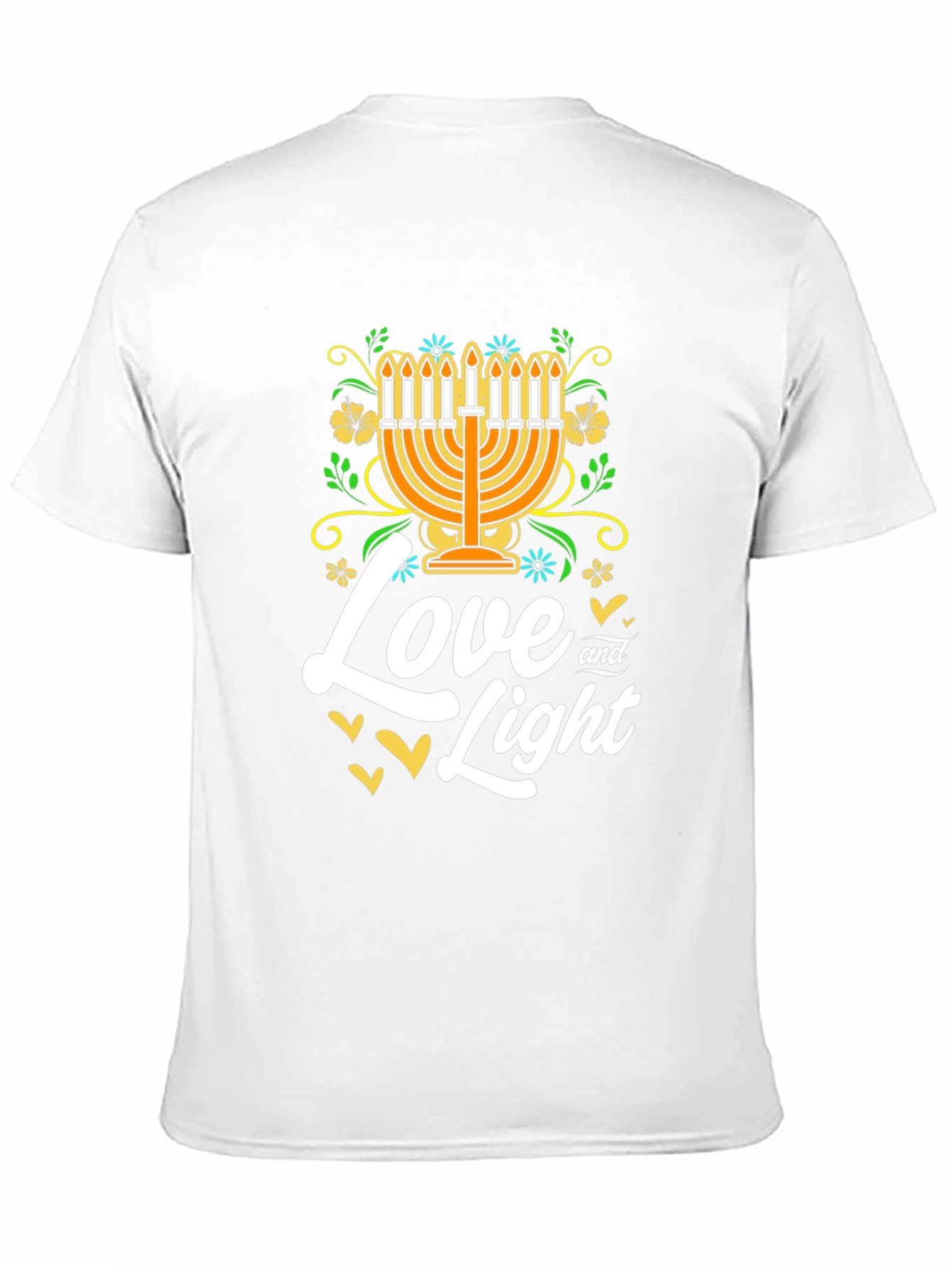 Love and Light Hanukkah T-Shirt