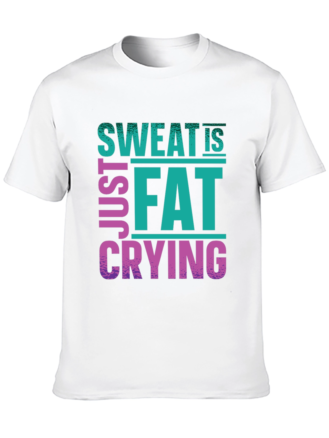 Sweat Is Just Fat Crying Graphic Tee