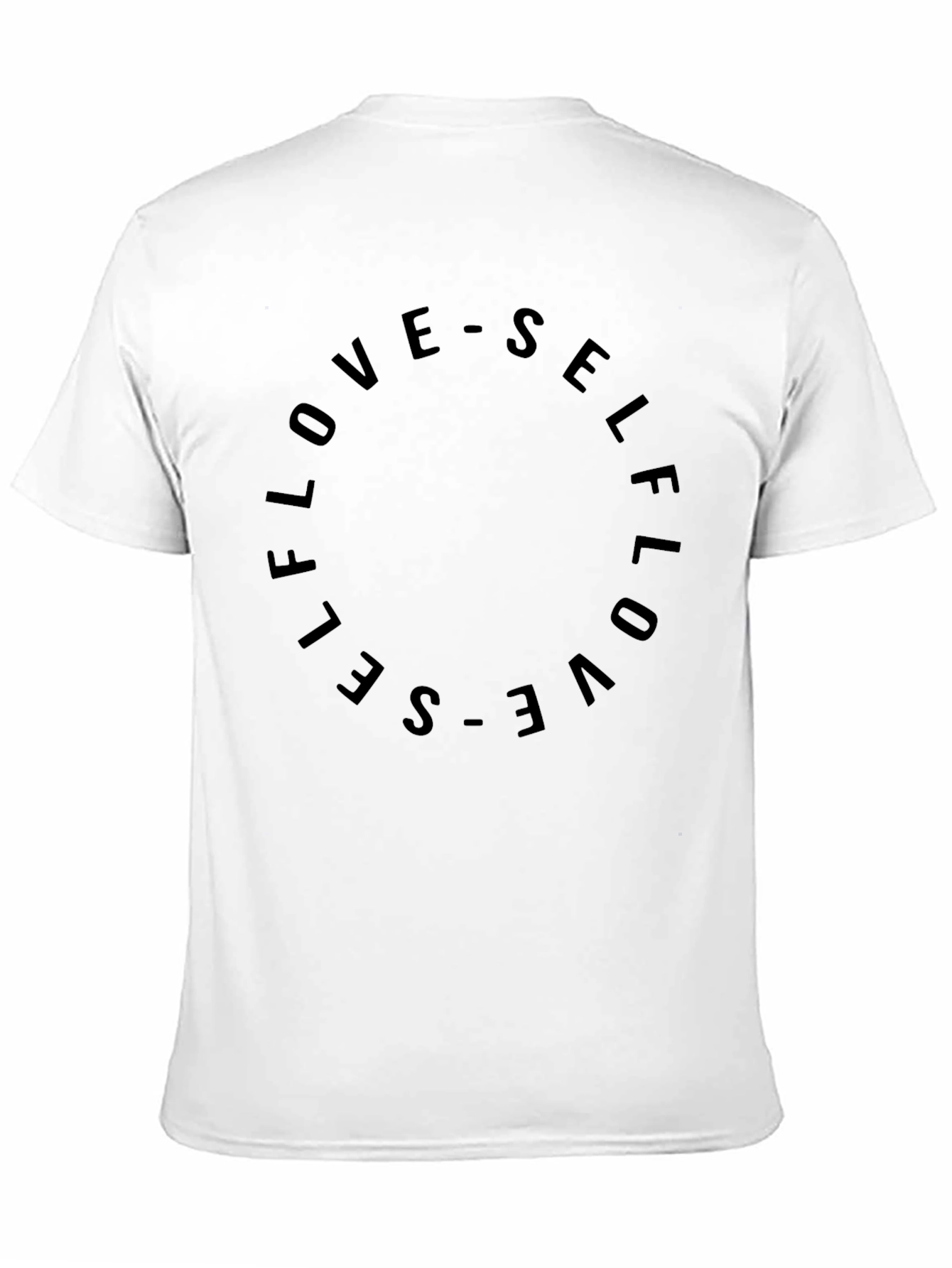 Self Love Black Graphic Tee