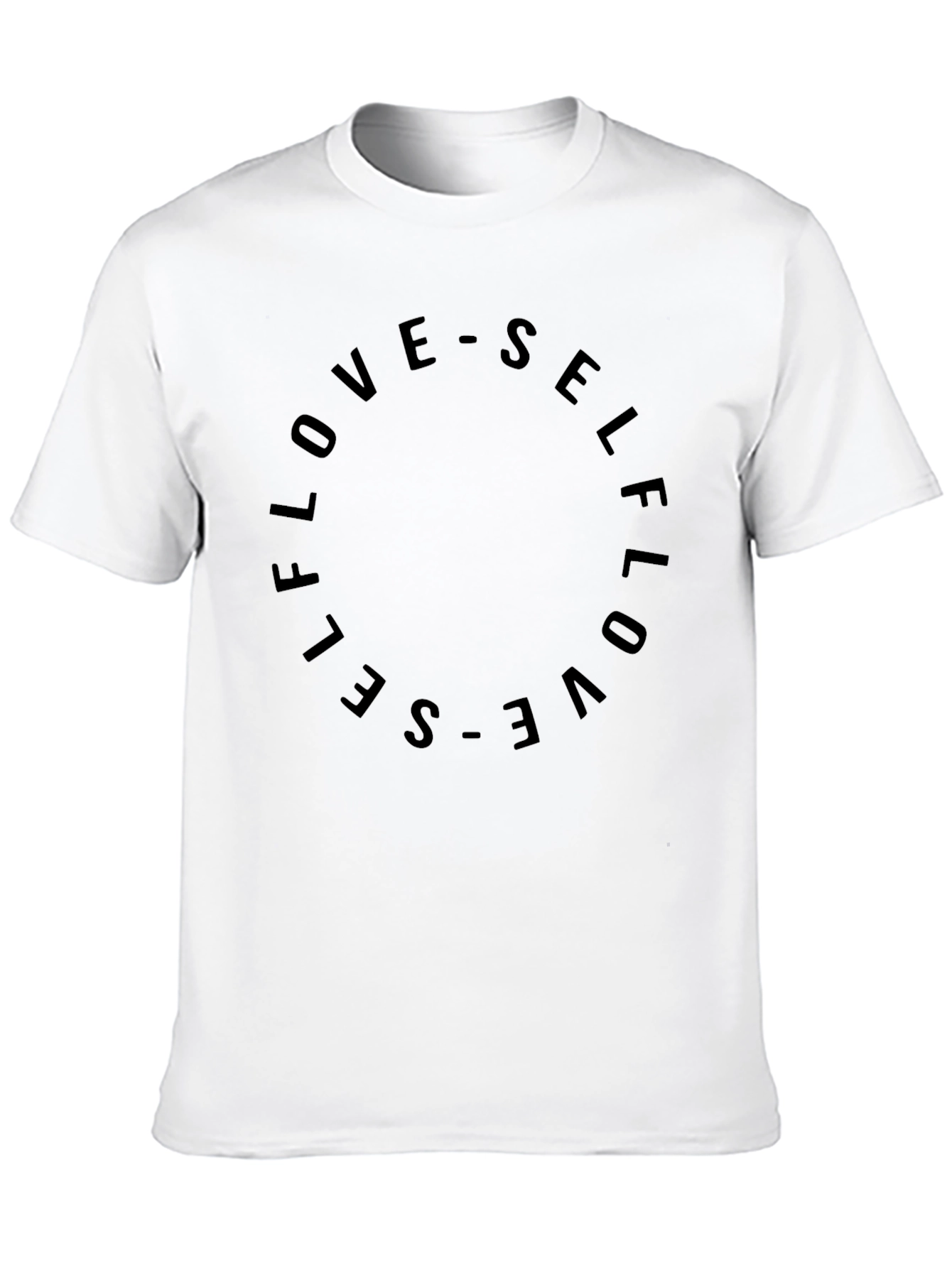Self Love Black Graphic Tee