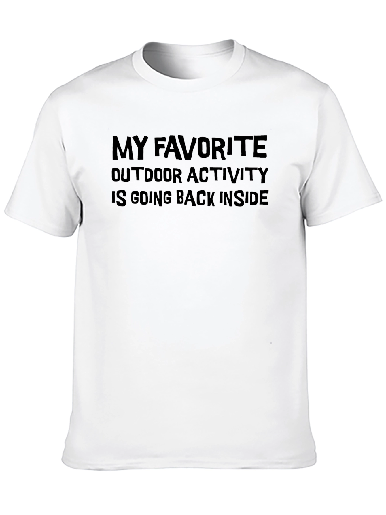 Funny Going Back Inside Graphic Tee