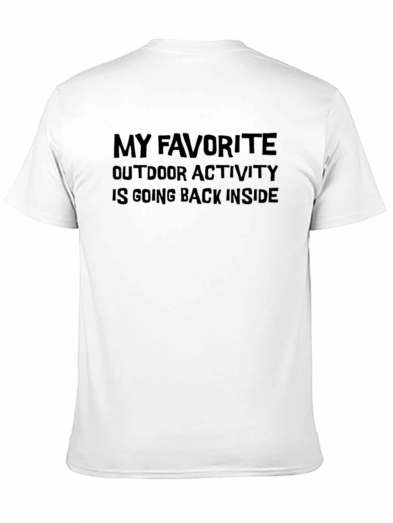 Funny Going Back Inside Graphic Tee