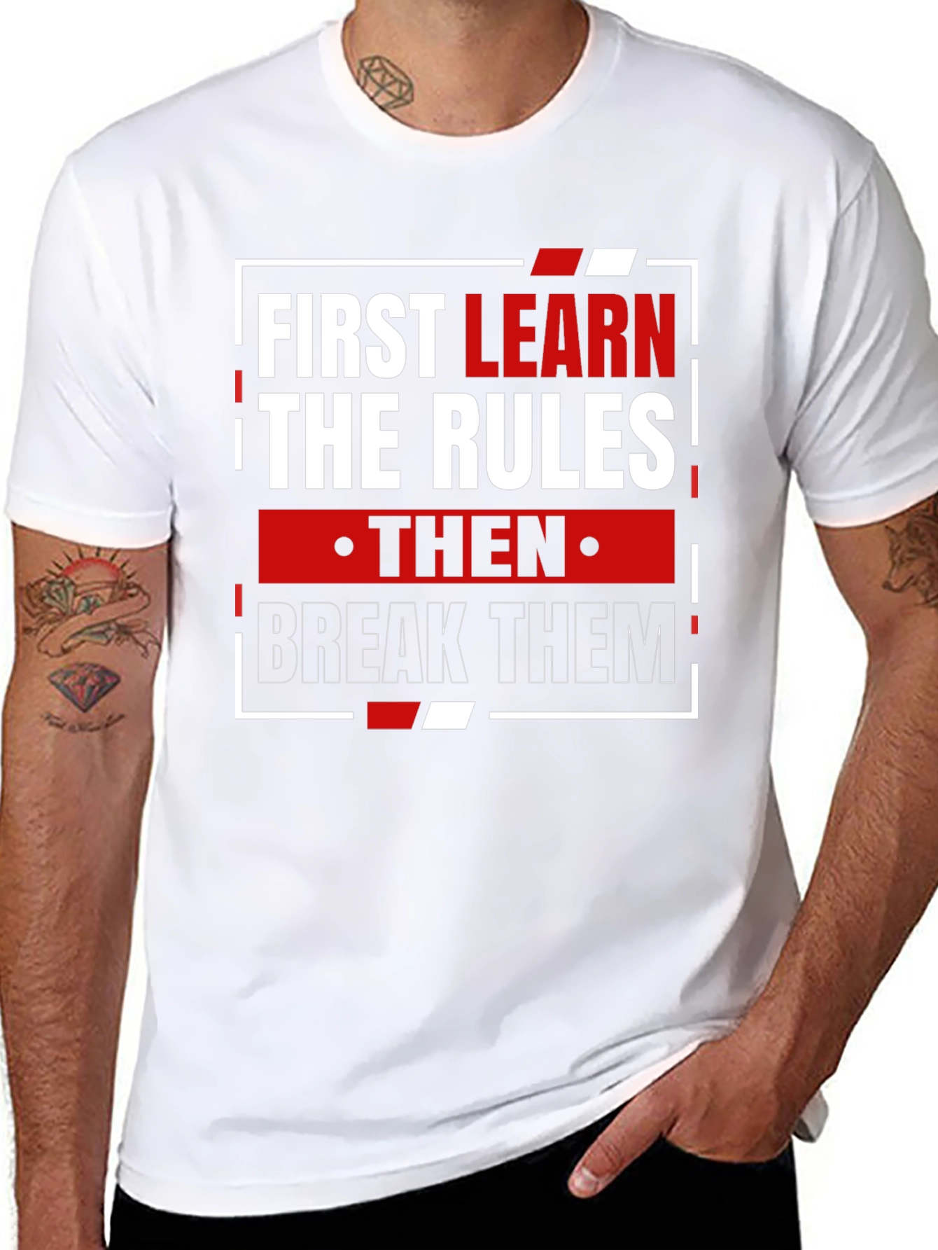 Learn the Rules Break Them T-Shirt
