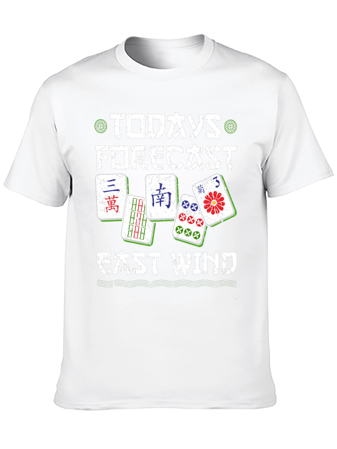 East Wind Mahjong Forecast T-Shirt