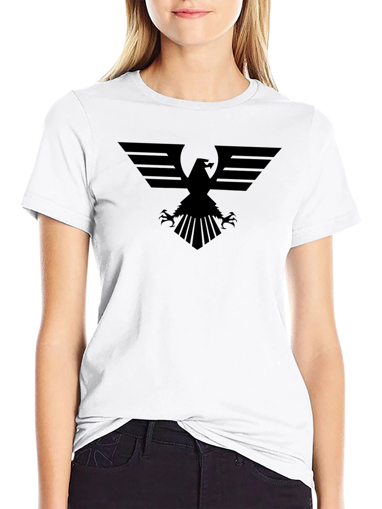 Black Eagle Graphic Tee - Bold Style