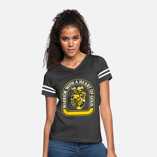 Warrior Shirt, Warrior With A Heart Of Gold Tee,
