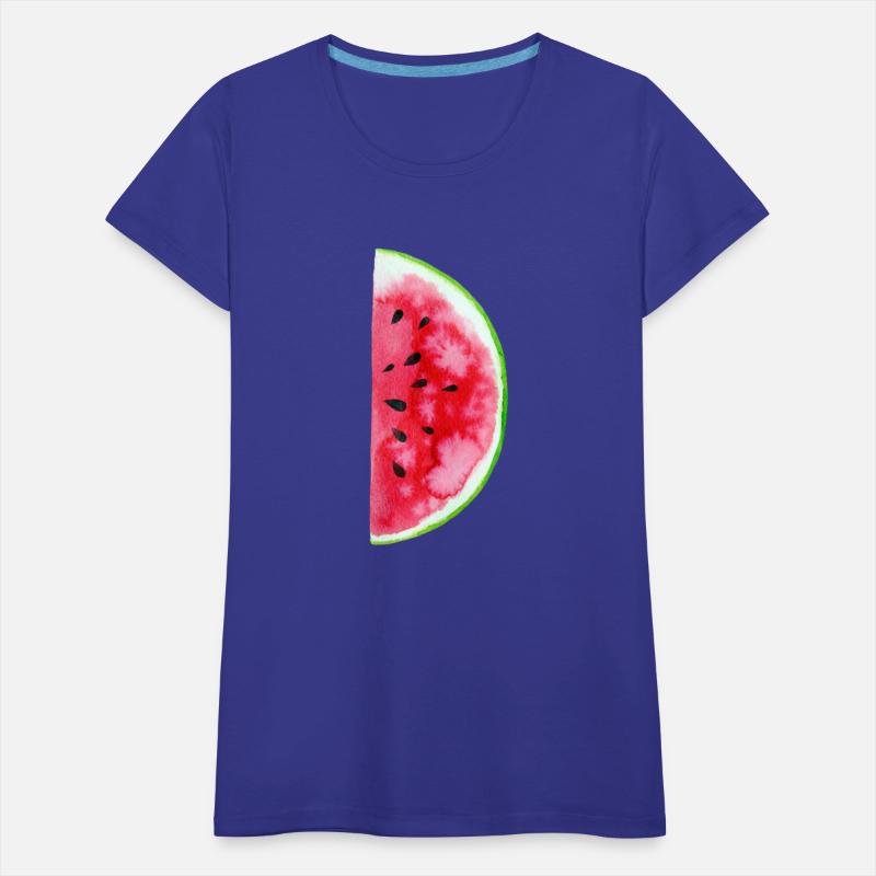 Watercolor watermelon slices