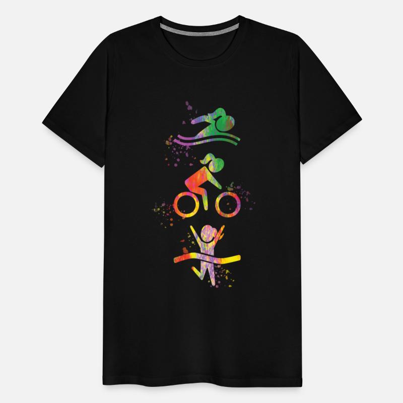 Watercolor Womens Triathlon