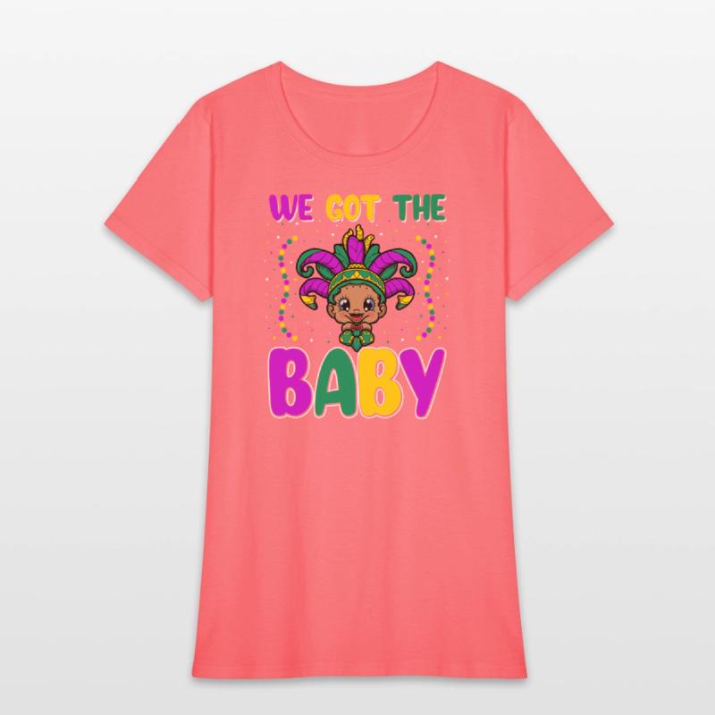 We Got The Baby Mardi Gras Pregnancy Announcement