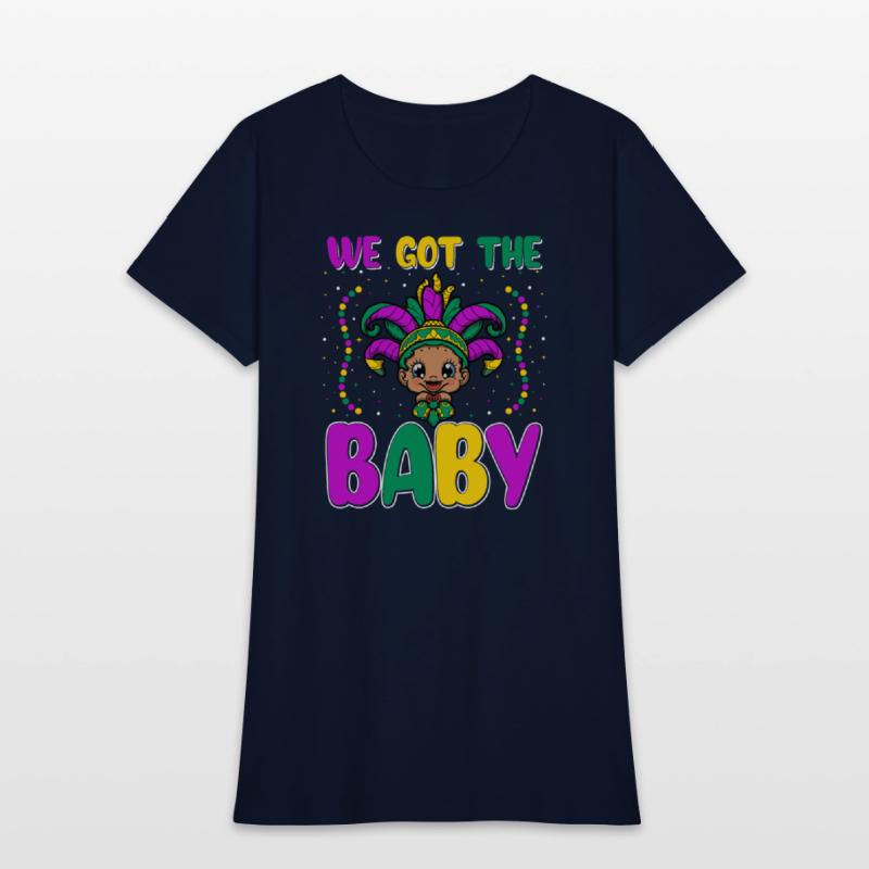 We Got The Baby Mardi Gras Pregnancy Announcement