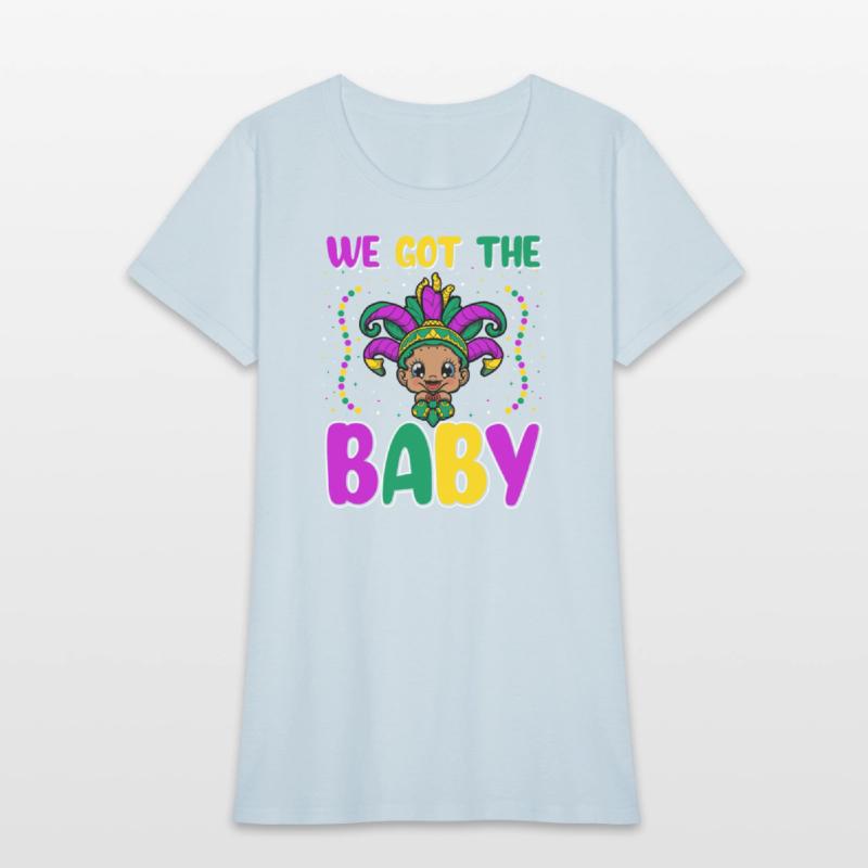 We Got The Baby Mardi Gras Pregnancy Announcement