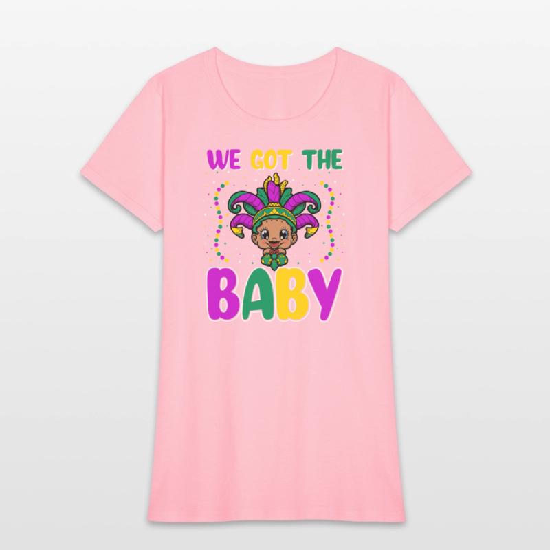 We Got The Baby Mardi Gras Pregnancy Announcement